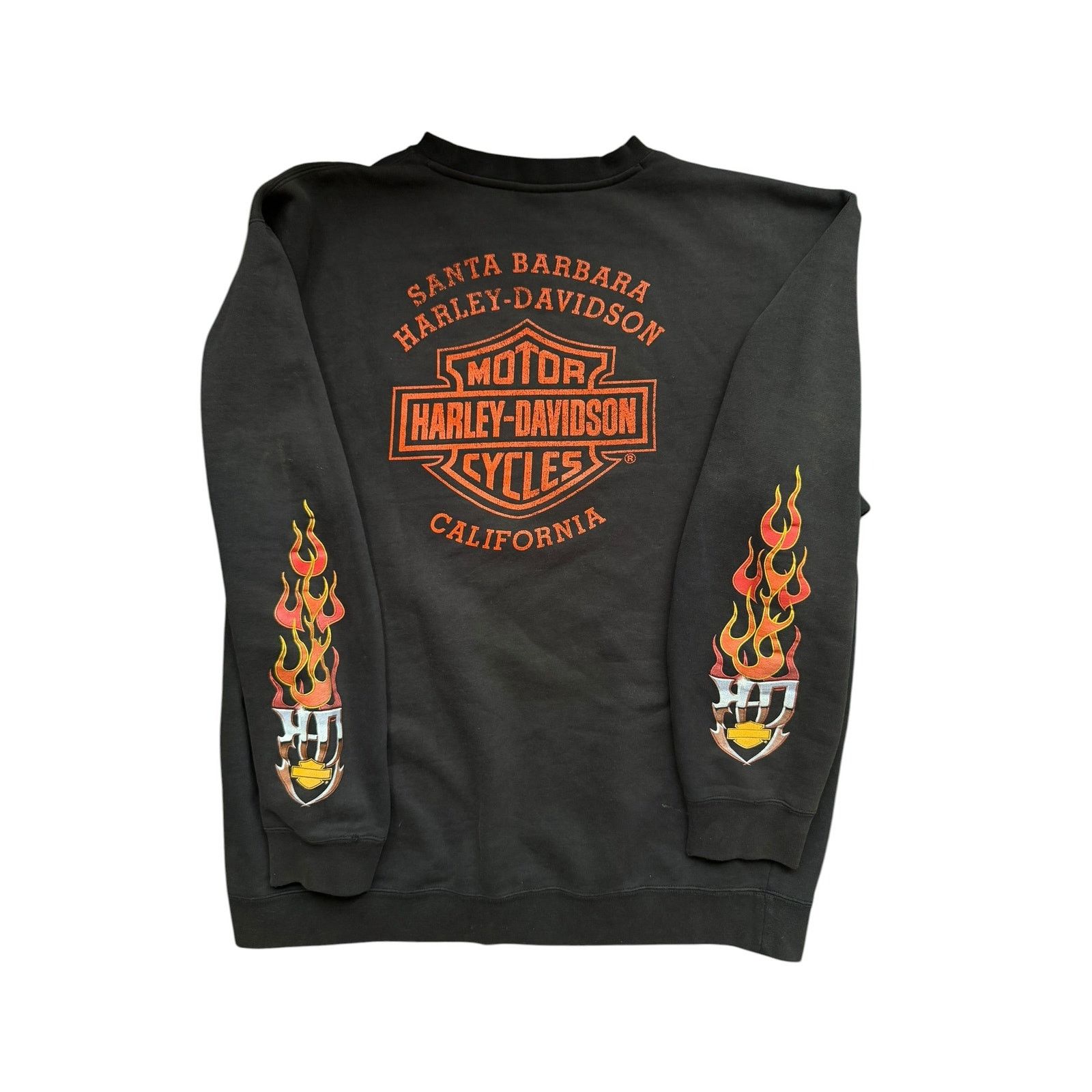 Vintage Vintage Harley Davidson Extremist Santa Barbara Crewneck Size US L / EU 52-54 / 3 - 5 Thumbnail