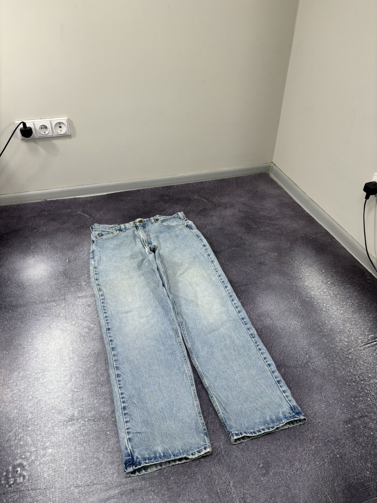 Carhartt Vintage Carhartt USA Straight Fit Light Blue Denim Jeans Size US 36 / EU 52 - 9 Thumbnail