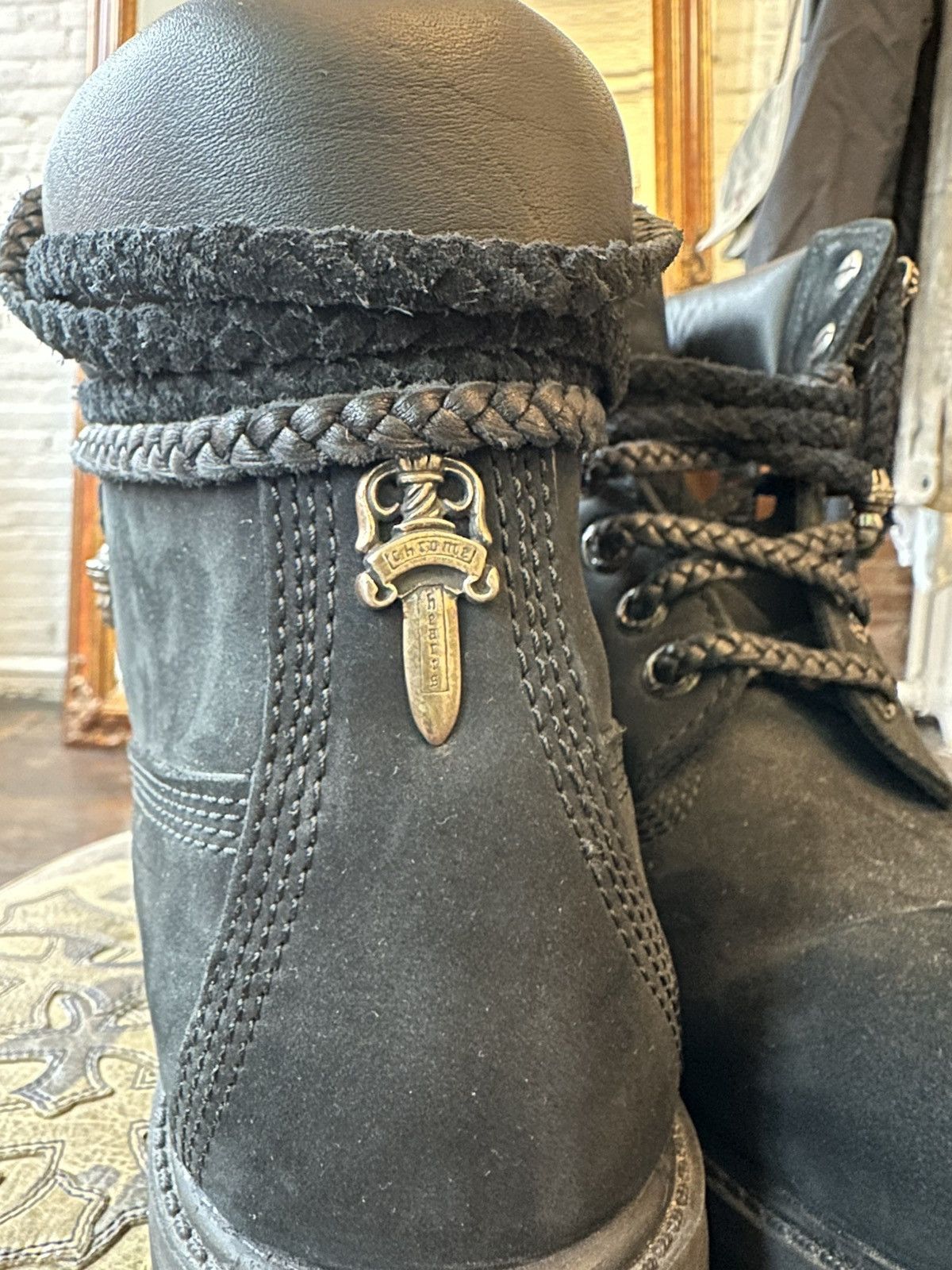 Chrome Hearts CHROME HEARTS DEAD STOCK TIMS SZ 7 Size US 7.5 / EU 40-41 - 4 Thumbnail