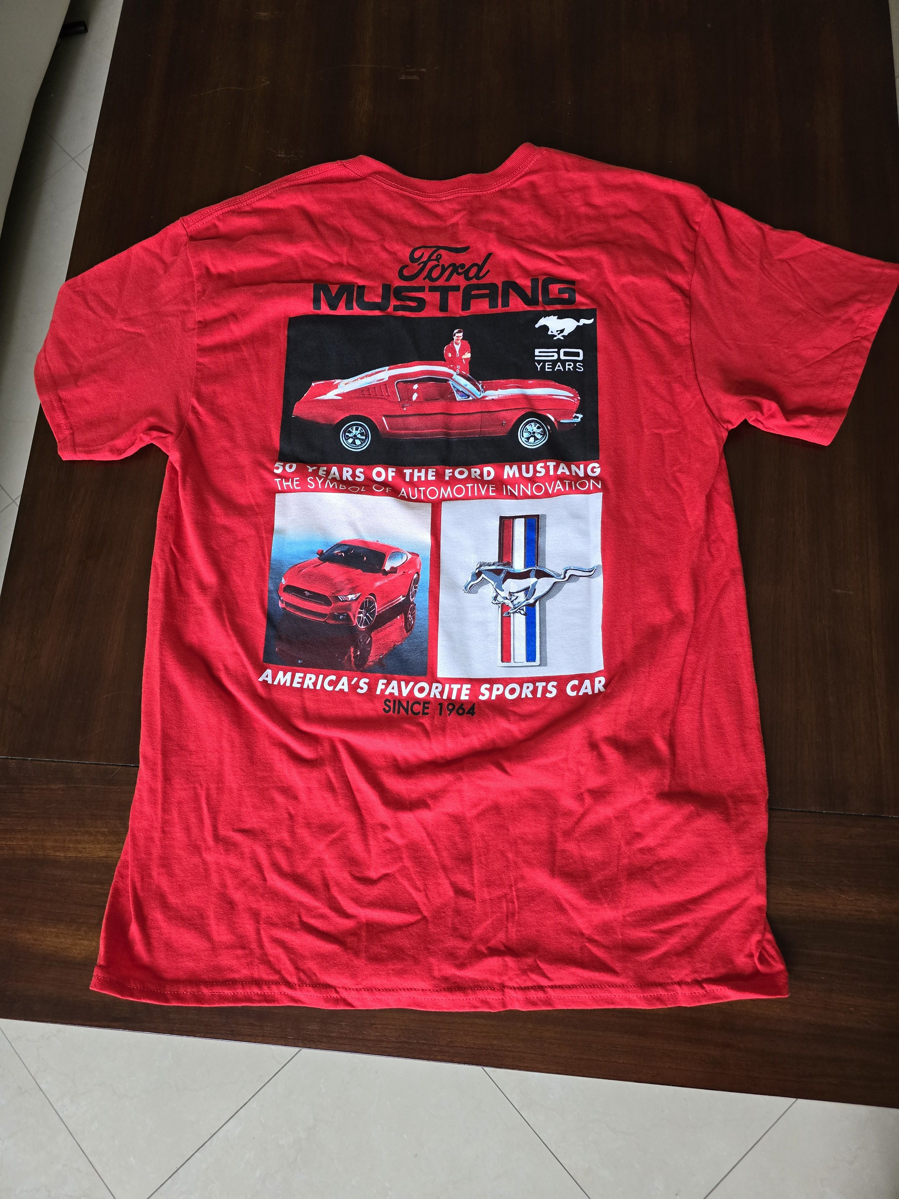 Ford Ford Mustang 50th Anniversary T Shirt Brand New Size L Size US L / EU 52-54 / 3 - 2 Thumbnail