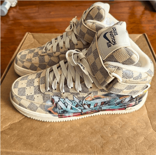Louis Vuitton Louis Vuitton mid-top shoes 40.5EU Size US 7.5 / EU 40-41 - 1 Thumbnail