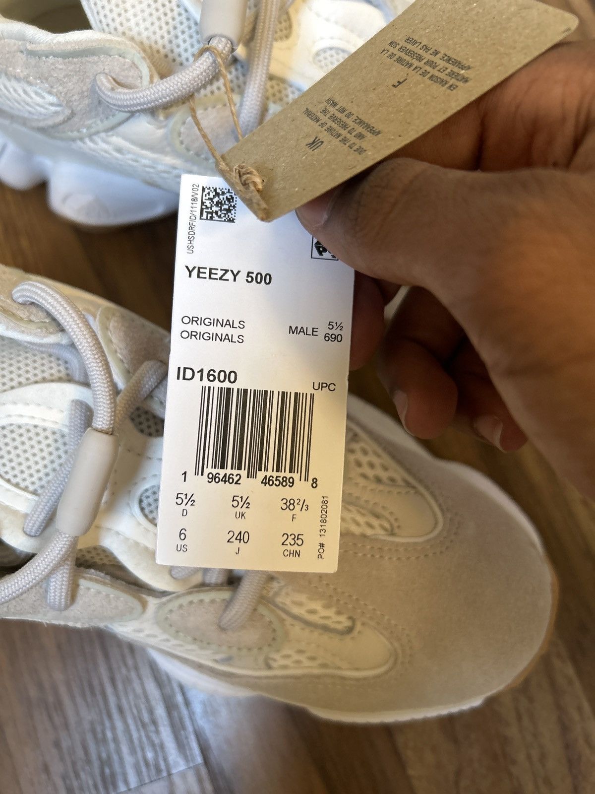 Adidas × Yeezy Adidas Yeezy 500 stone Taupe Size US 6 / IT 36 - 3 Thumbnail
