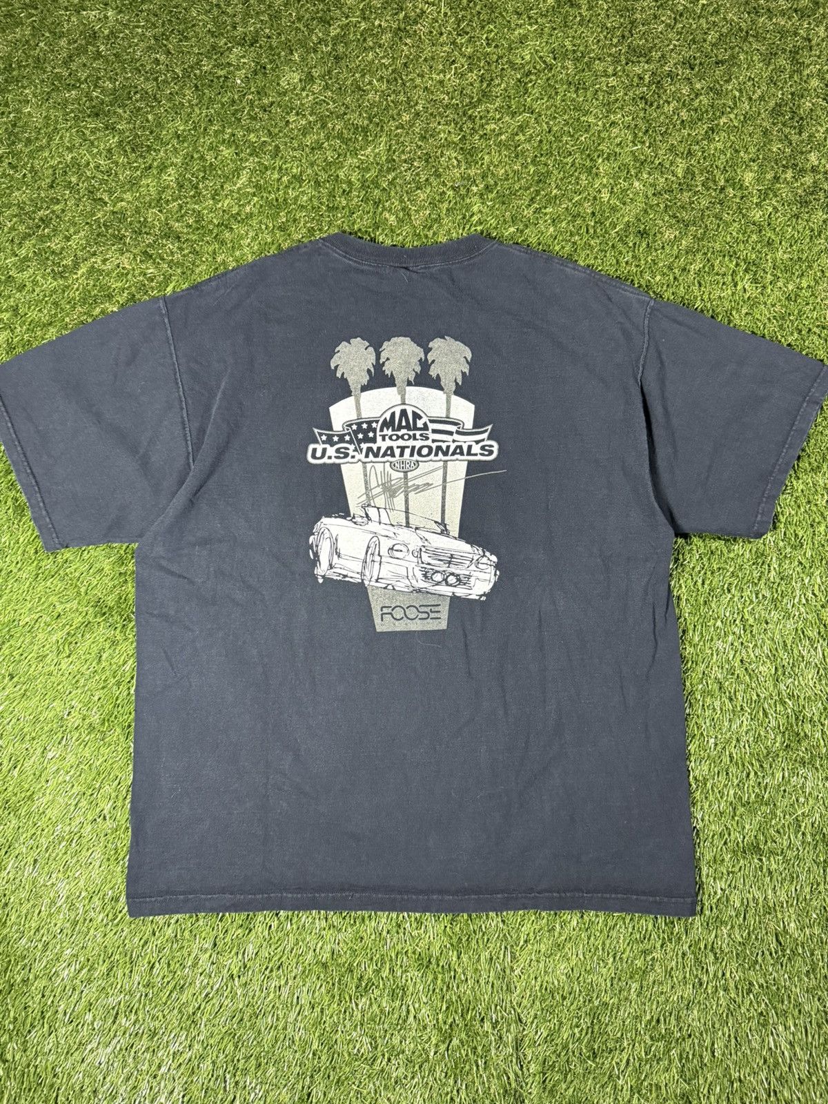 Harley Davidson Vintage 90s Faded MAC Tools Cars Racing Boxy Essential Tee Size US XL / EU 56 / 4 - 1 Thumbnail