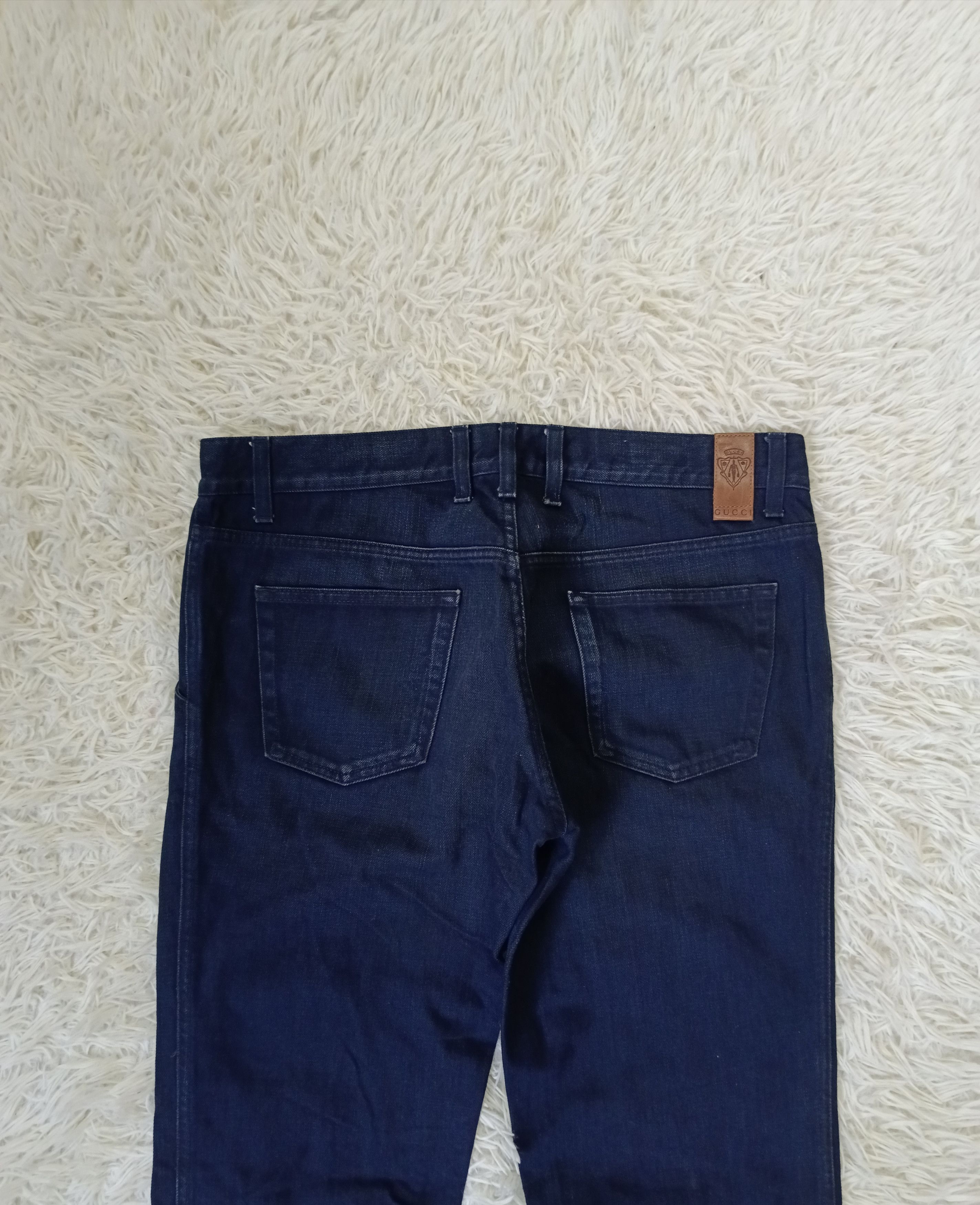 GUCCI MADE IN ITALY DENIM PANTS