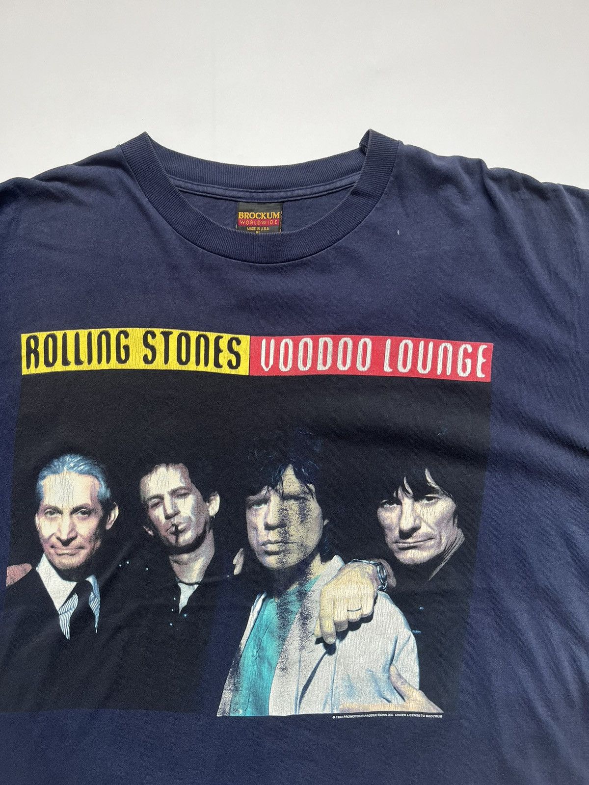Band Tees 1990s Rolling Stones Voodoo Lounge Tour Size US XL / EU 56 / 4 - 4 Thumbnail