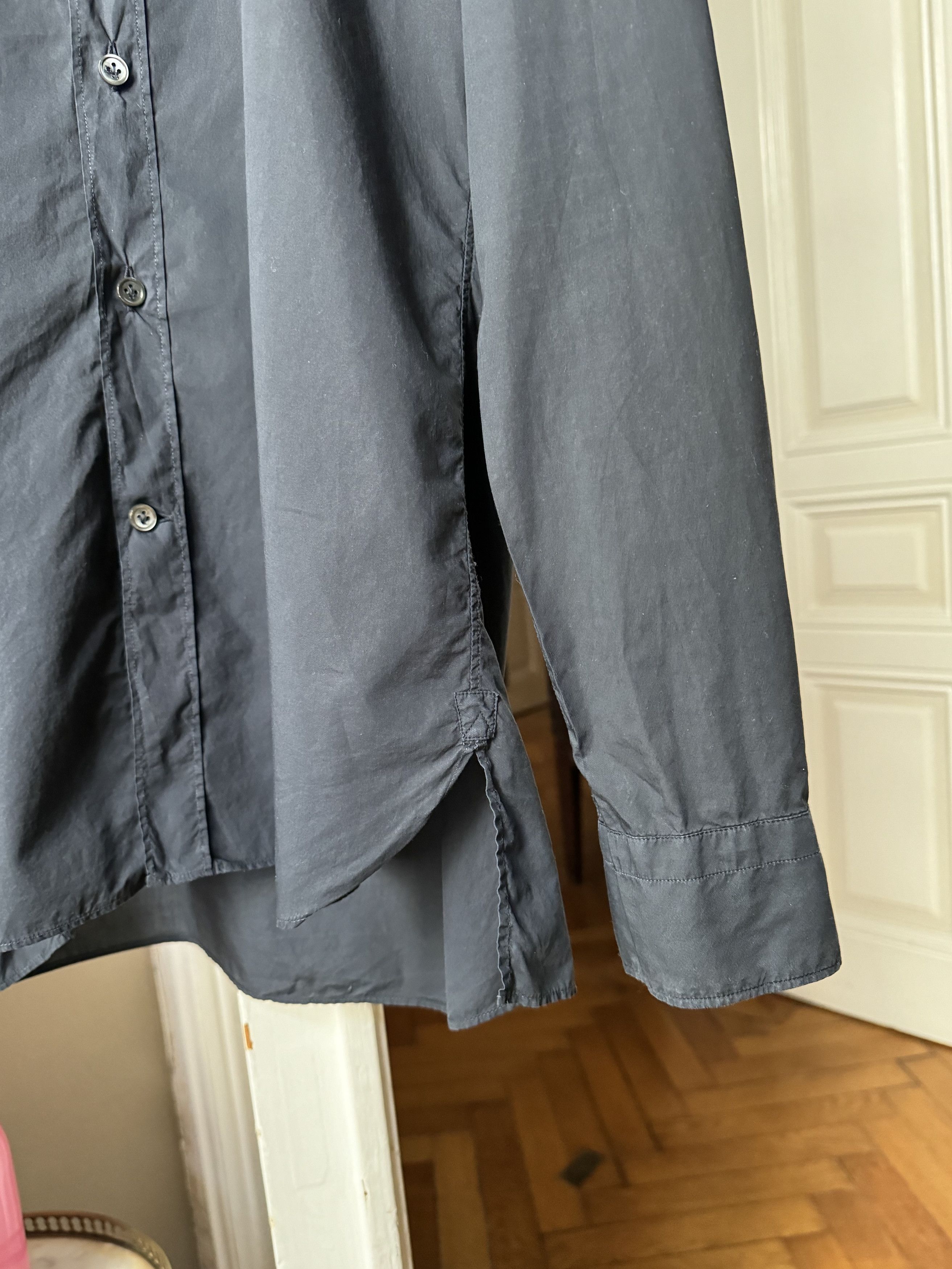 Lanvin Lanvin Shirt SIZE 38/15 Navy Size US S / EU 44-46 / 1 - 11 Thumbnail
