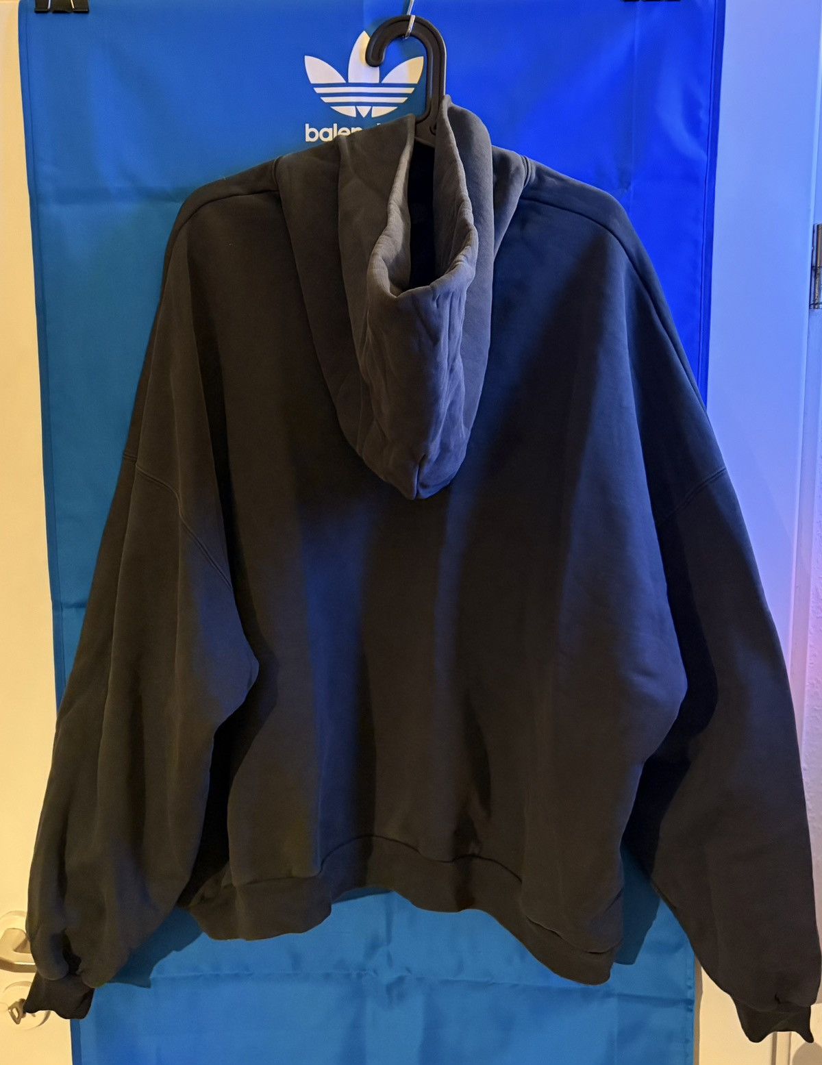 Adidas × Balenciaga Adidas X Balenciaga Trefoil Hoodie Sweatshirt Sz 3 Size US L / EU 52-54 / 3 - 4 Thumbnail
