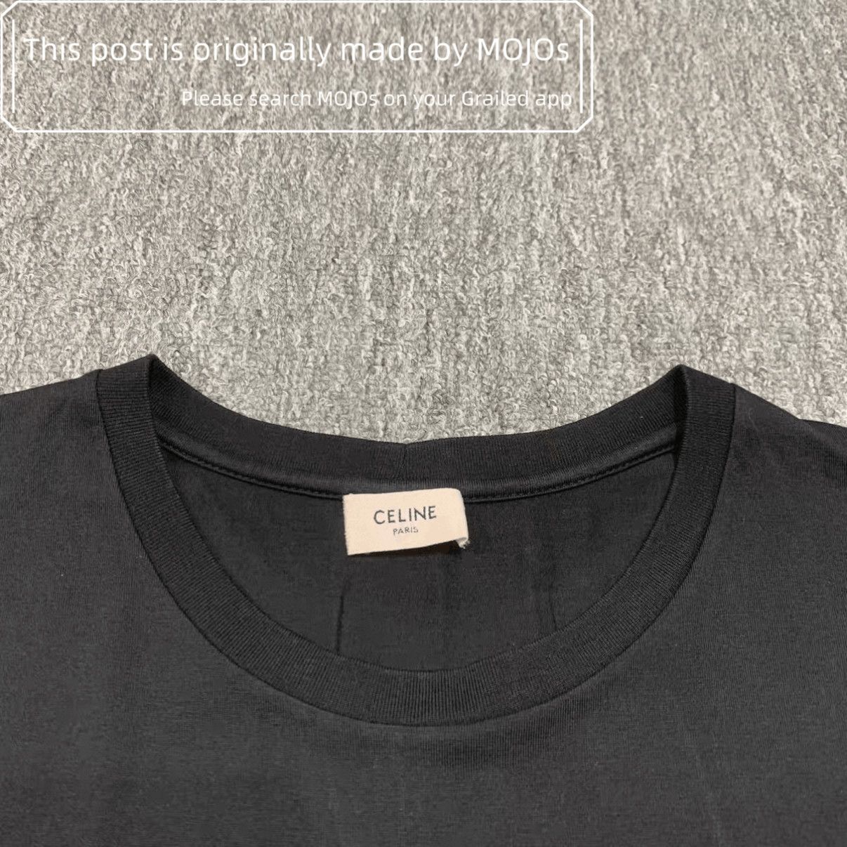 Celine Celine Golden Stitch Logo Tee mojos13531029 Size US S / EU 44-46 / 1 - 6 Thumbnail