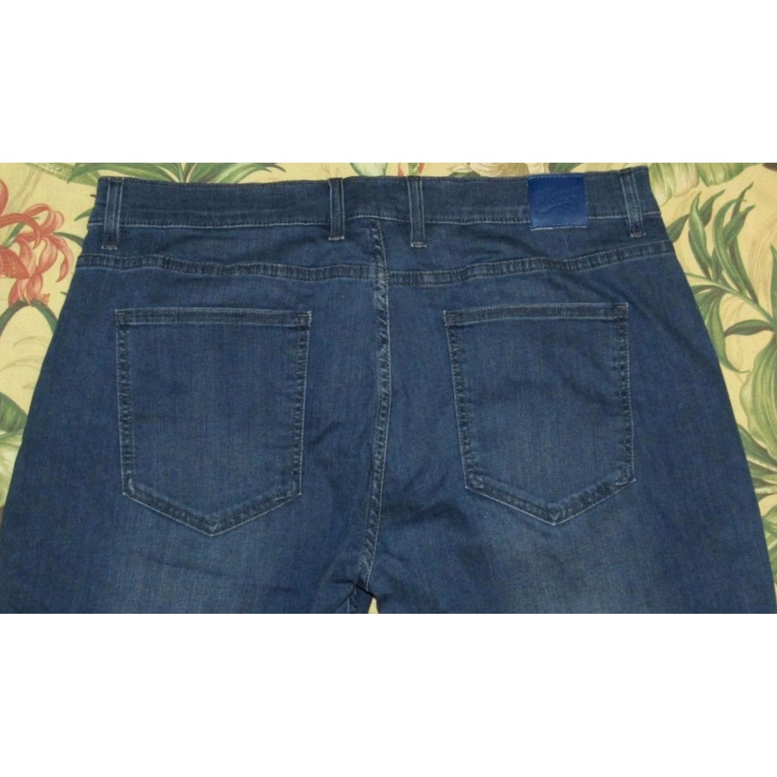 Denime MUGSY Lake Shores Denim Jeans 40 x 30 Denim Jeans Men 40 Inseam 30 Blue Straight 40x30 Mens Size US 40 / EU 56 - 4 Thumbnail