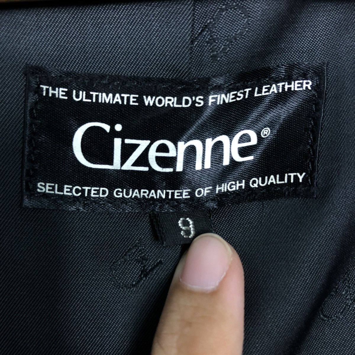 Japanese Brand 🔥VINTAGE LEATHER JACKET COATS CIZENNE ISSEY MIYAKE Size US M / EU 48-50 / 2 - 21 Thumbnail