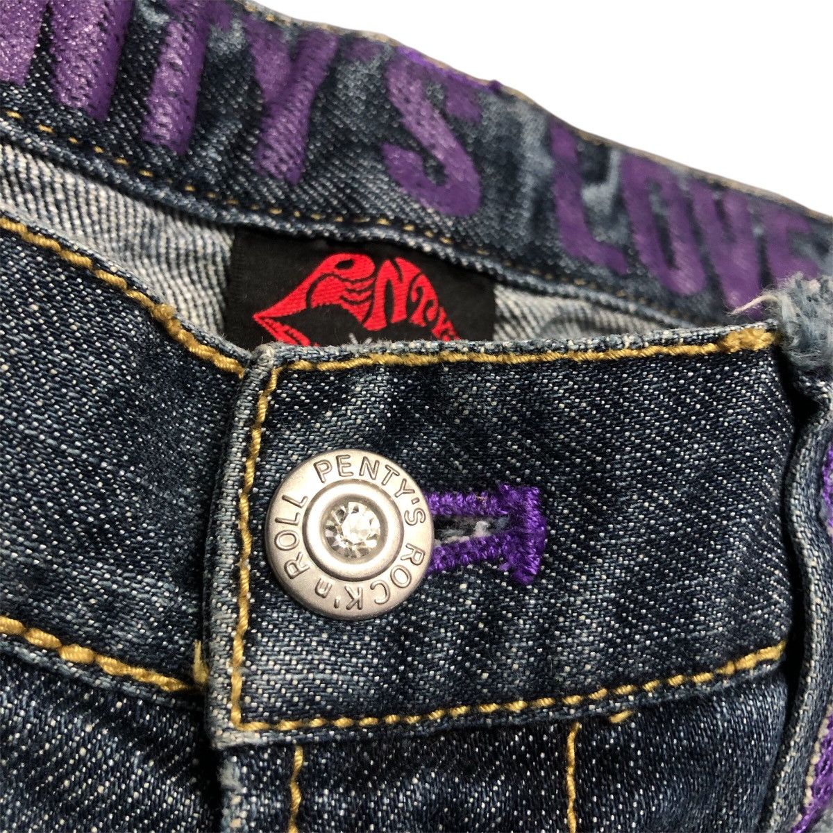 Hysteric Glamour × Japanese Brand PENTY'S ROCK N ROLL JEANS Size 27" / US 4 / IT 40 - 6 Thumbnail