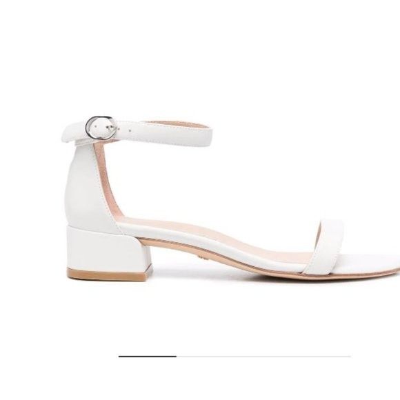 Stuart Weitzman Nudistjune block-heel sandals - NWT - 8.5