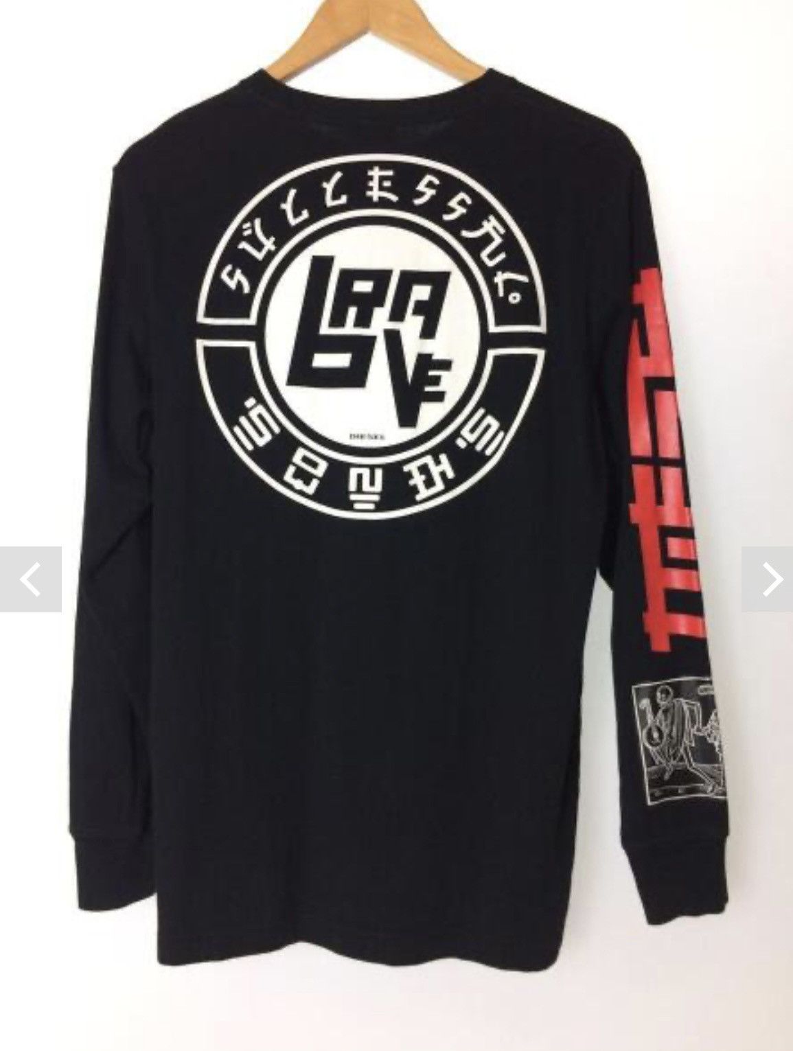 Diesel Vintage Diesel Support Your Local Brand Long Slevve Size US L / EU 52-54 / 3 - 2 Thumbnail