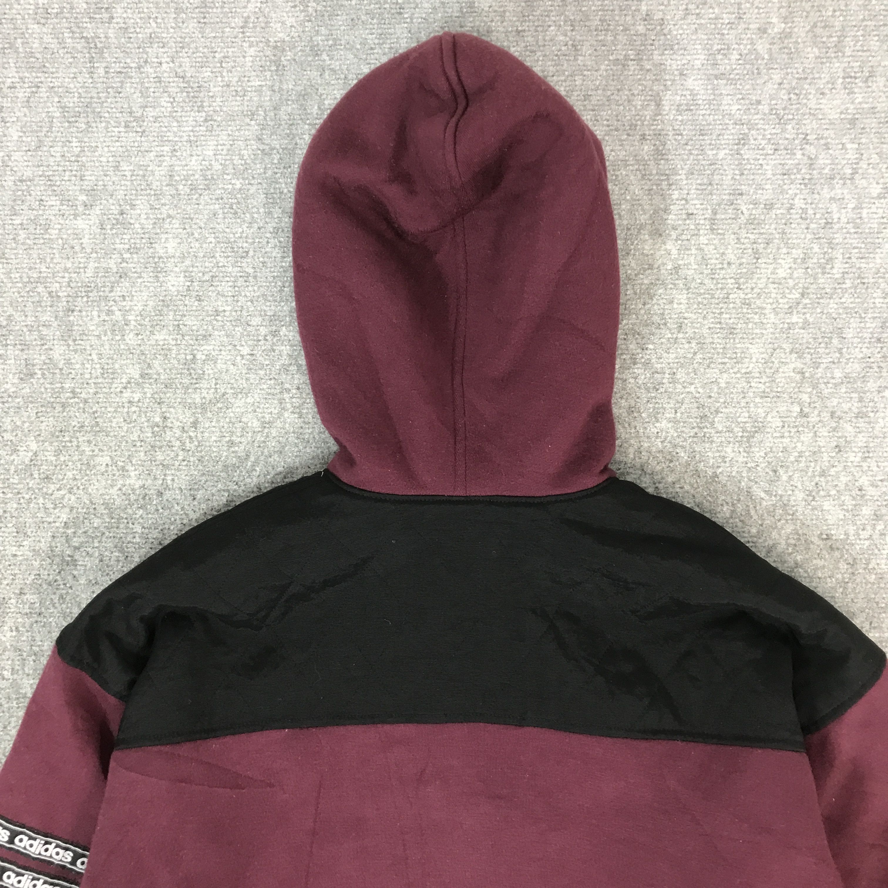 Adidas VINTAGE 90s ADIDAS HOODIE SWEATSHIRT K66B2 Size US M / EU 48-50 / 2 - 4 Thumbnail