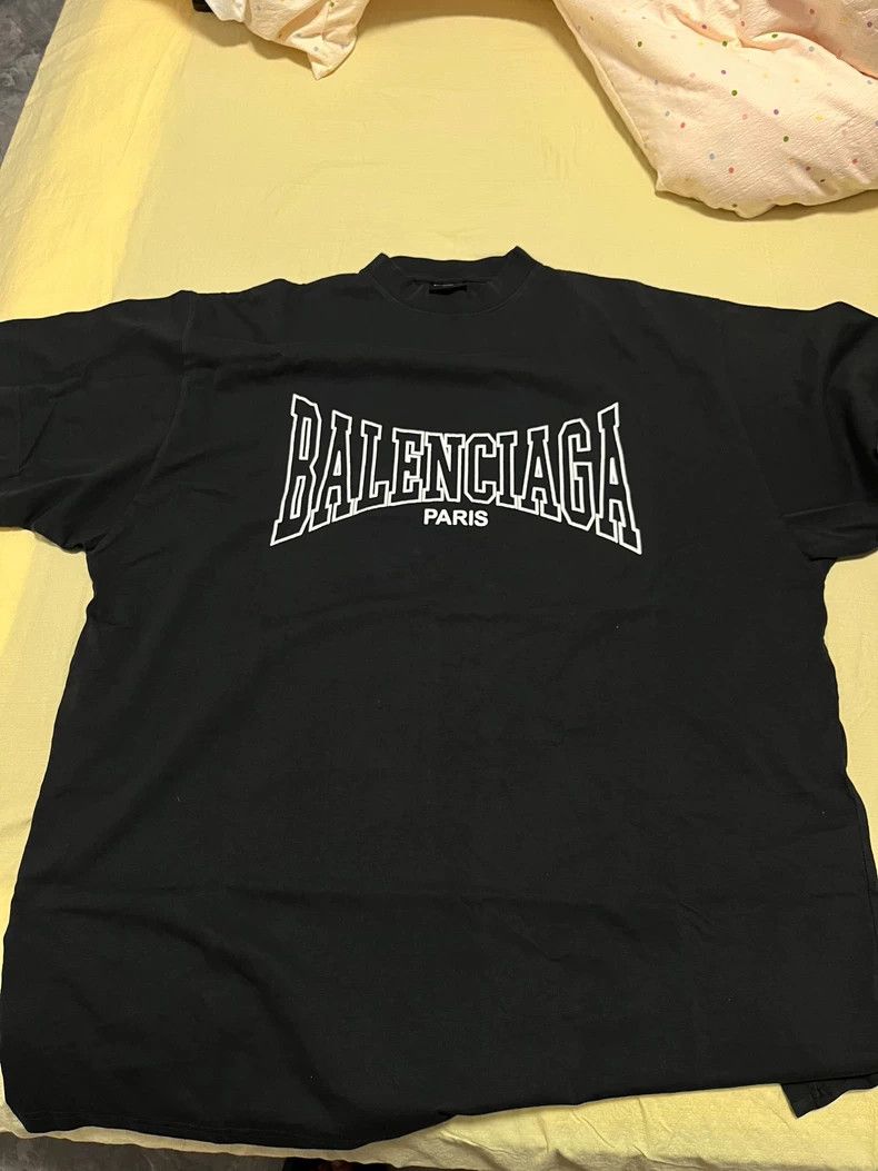 Balenciaga Balenciaga Offset printing crack making old short sleeve b Size US M / EU 48-50 / 2 - 2 Thumbnail