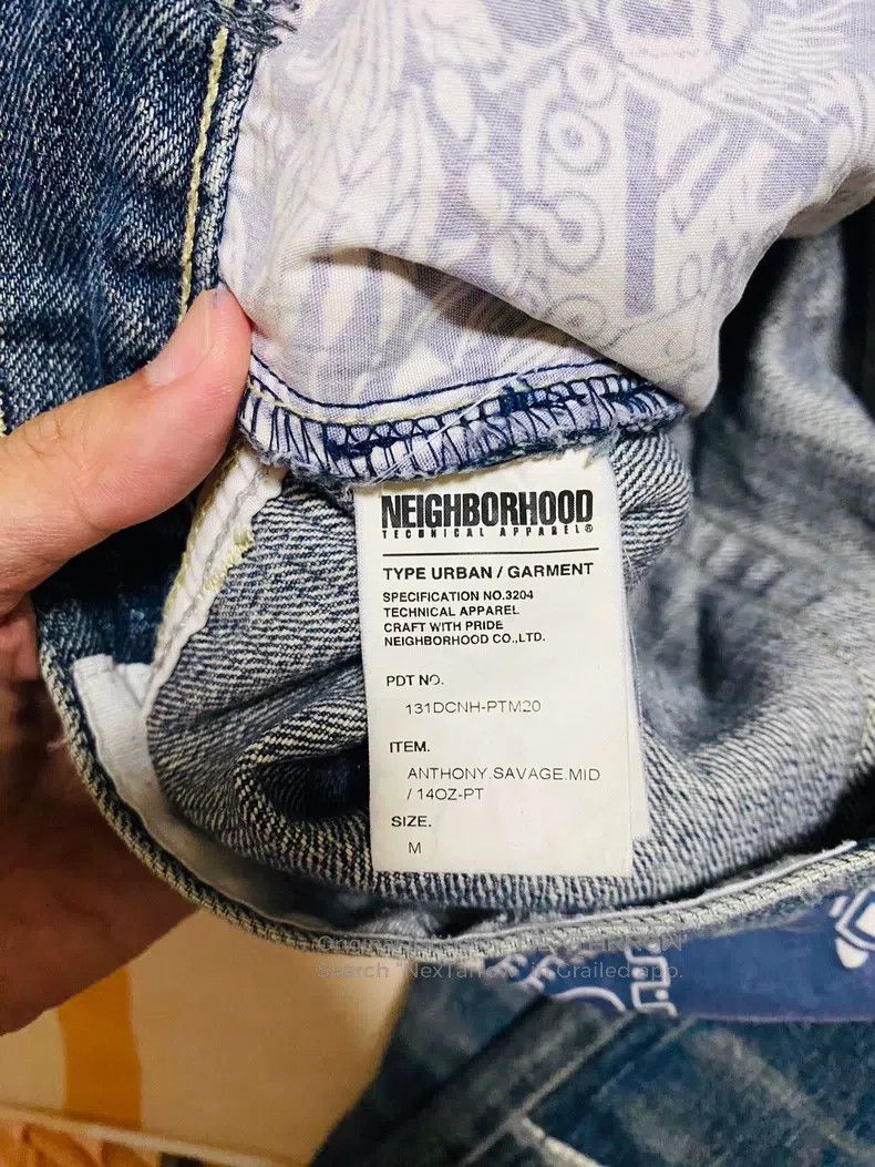 Neighborhood Neighborhood size M Denim Jeans 13SS Anthony King Size US 27 - 9 Thumbnail