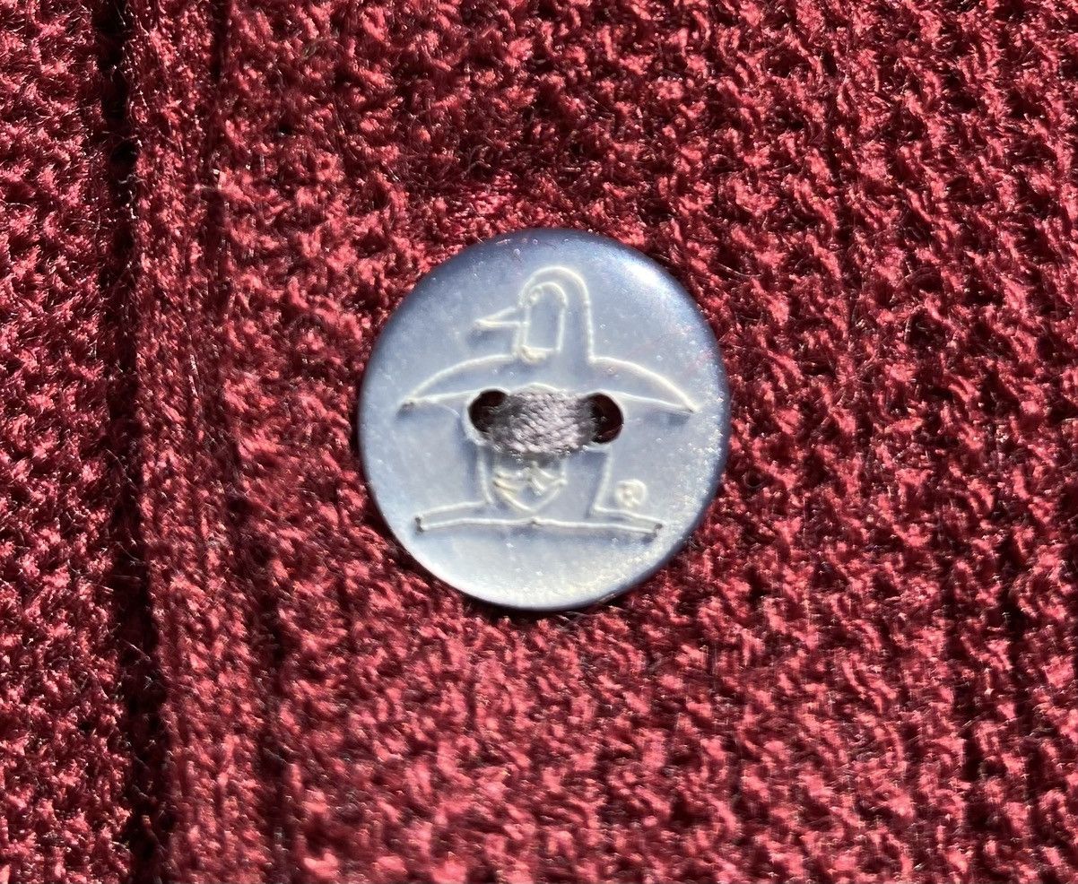 Other Vintage 90’s Grand Slam Penguin Maroon Cardigan Sweater XL Size US XL / EU 56 / 4 - 4 Thumbnail
