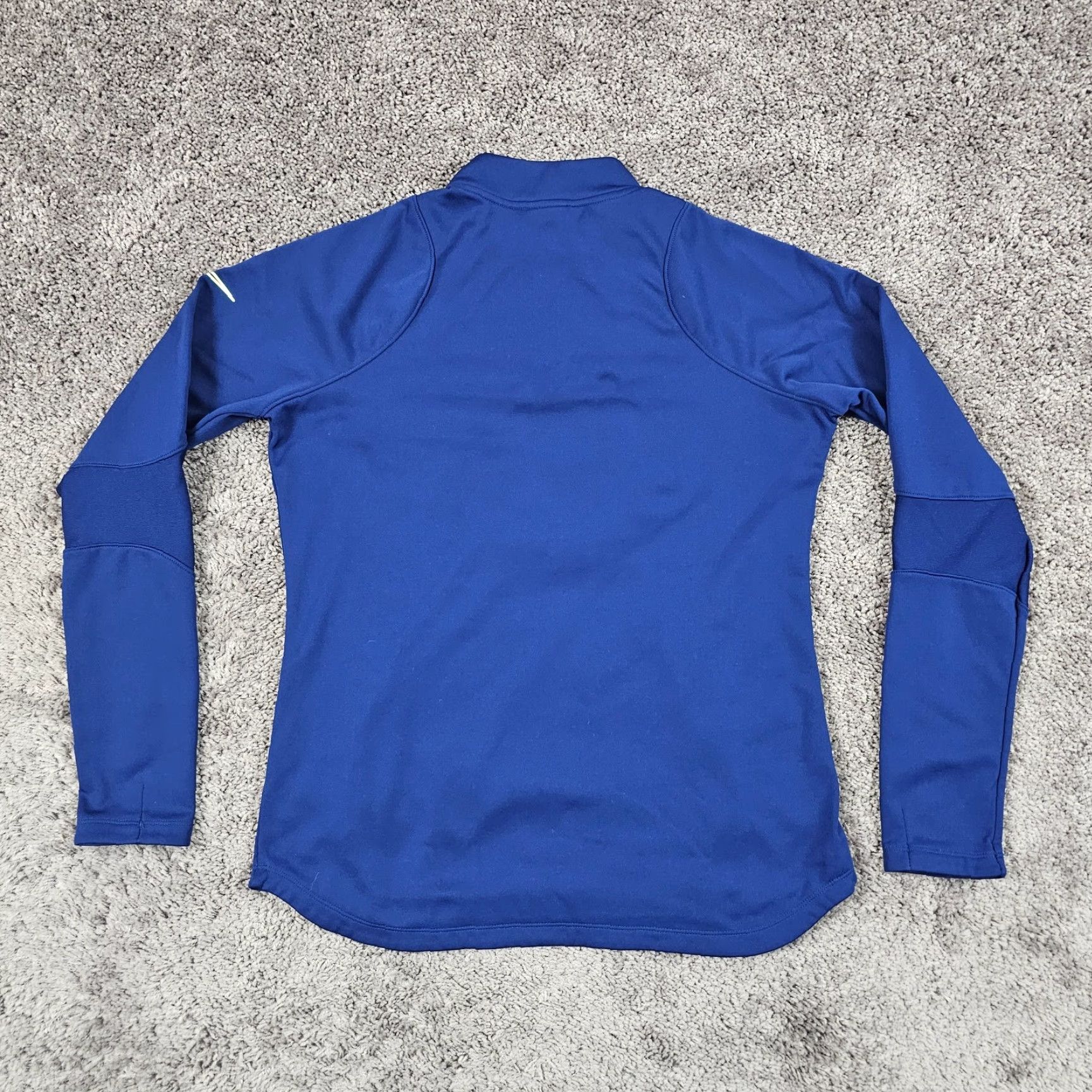 Nike Nike Therma-Fit Soccer Drill Top Womens Medium M Blue Padded Long Sleeve Pullover Activewear Size M / US 6-8 / IT 42-44 - 5 Thumbnail