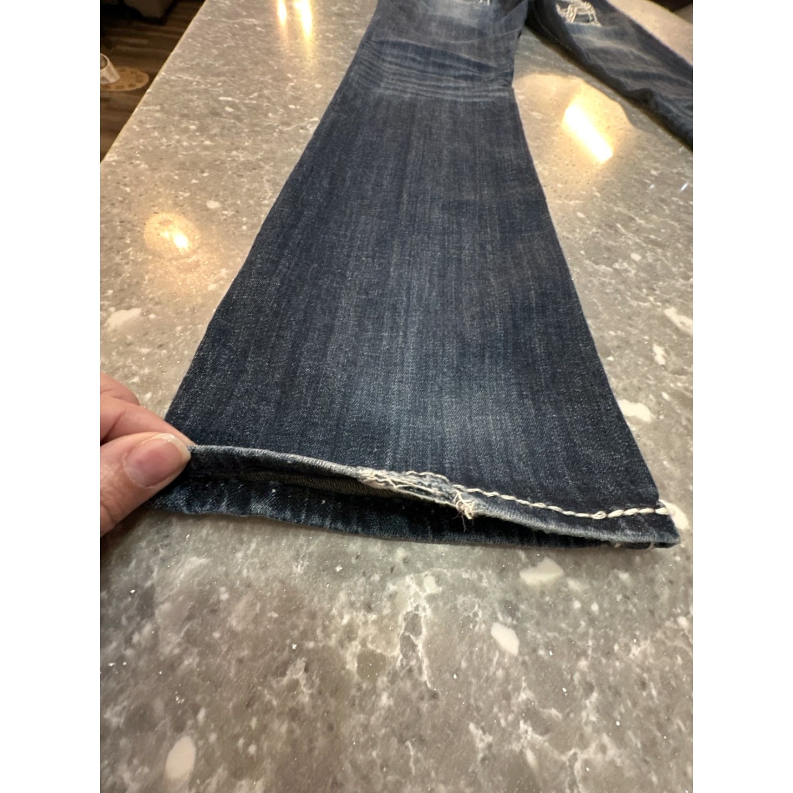 Vintage VIGOSS The Dublin Jeans Bootcut Slim Stretch 28x32 30x33 Sandblast Medium Wash Women's Size 28" / US 6 / IT 42 - 7 Thumbnail