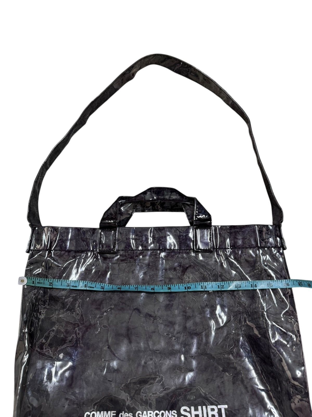 Comme des Garcons Homme Comme Des Garcons SHIRT Pvc Tote/Sling Bag Size ONE SIZE - 12 Thumbnail