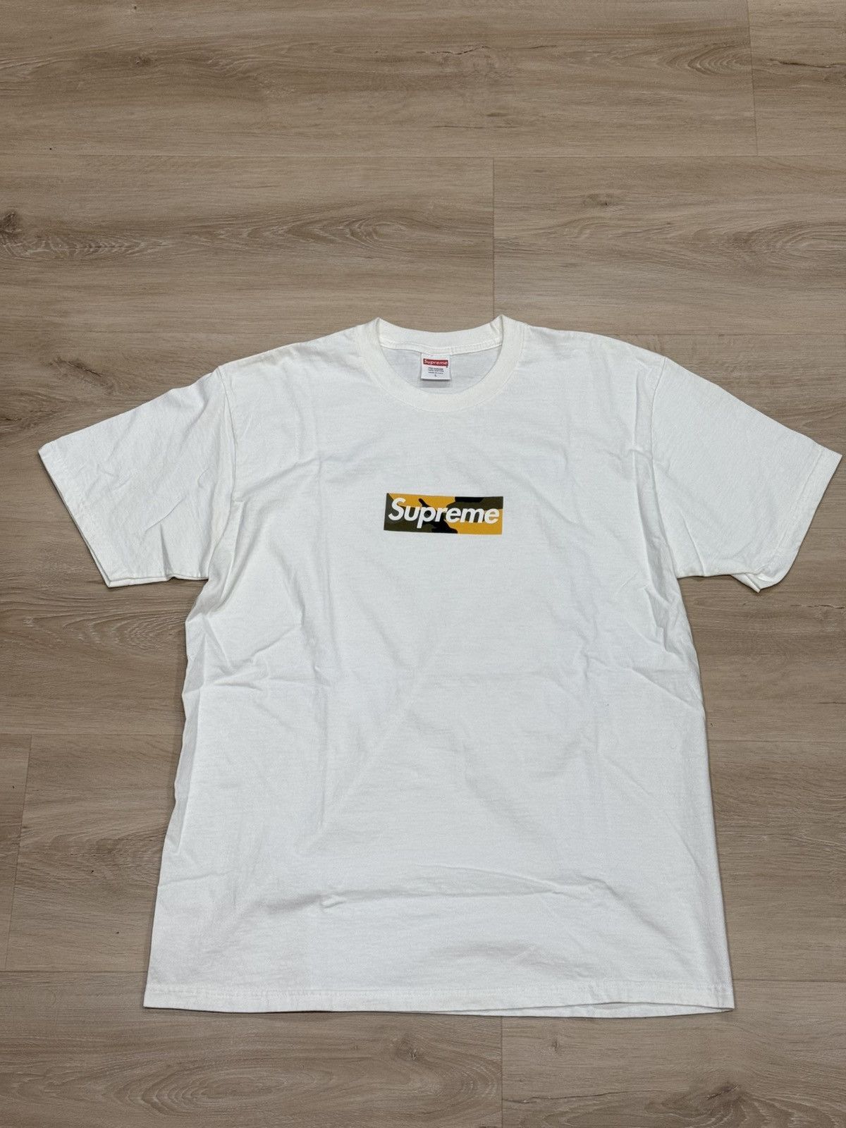 【 Supreme 】Monogram Box Logo Tee 2000SS Louis Vuitton × Supreme Supreme LV Monogram Box Logo Cease