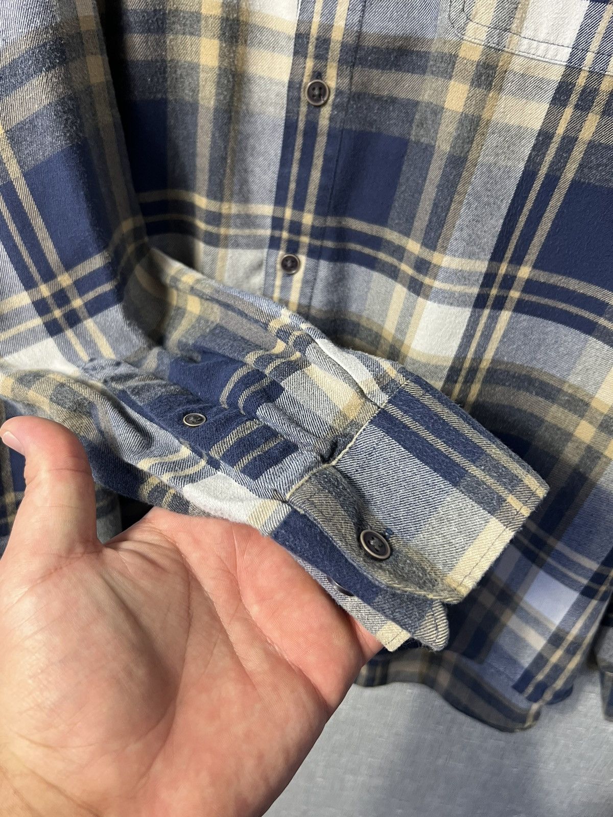 Barbour Barbour International Flannel Plaid Button Up‎ Shirt Size US L / EU 52-54 / 3 - 7 Thumbnail