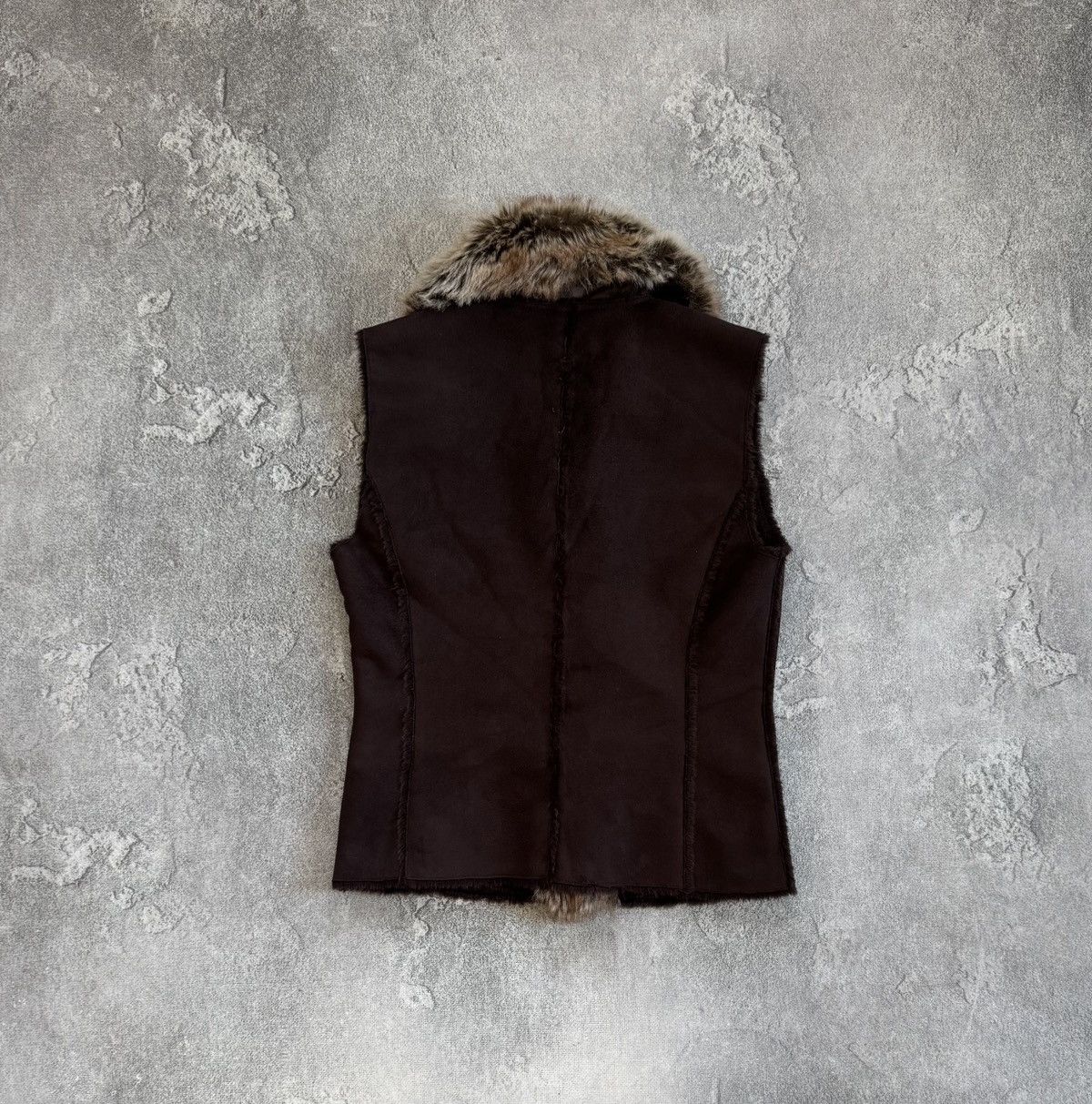 Hysteric Glamour Retro Vest Faux Fur sleeveless jacket if six was nine Y2K Size M / US 6-8 / IT 42-44 - 8 Thumbnail