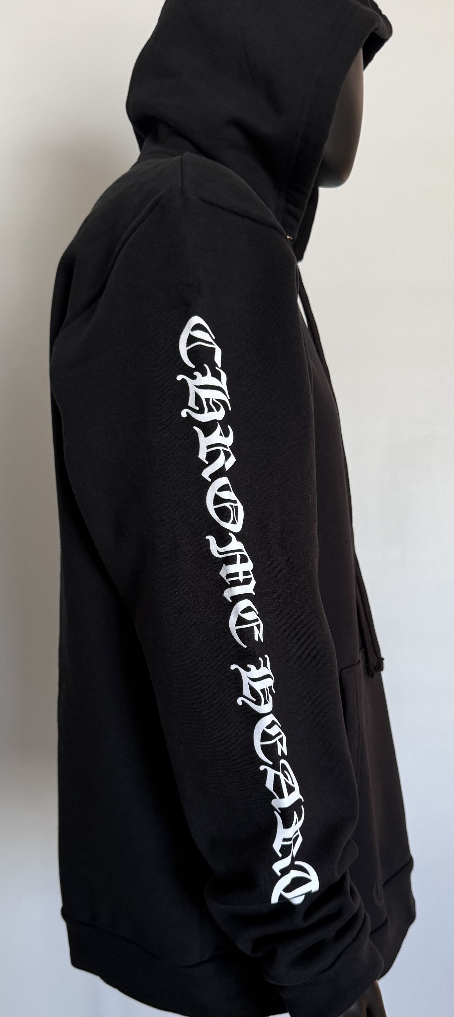Chrome Hearts CHROME HEARTS LA Exclusive Black Hoodie Size US XL / EU 56 / 4 - 2 Thumbnail