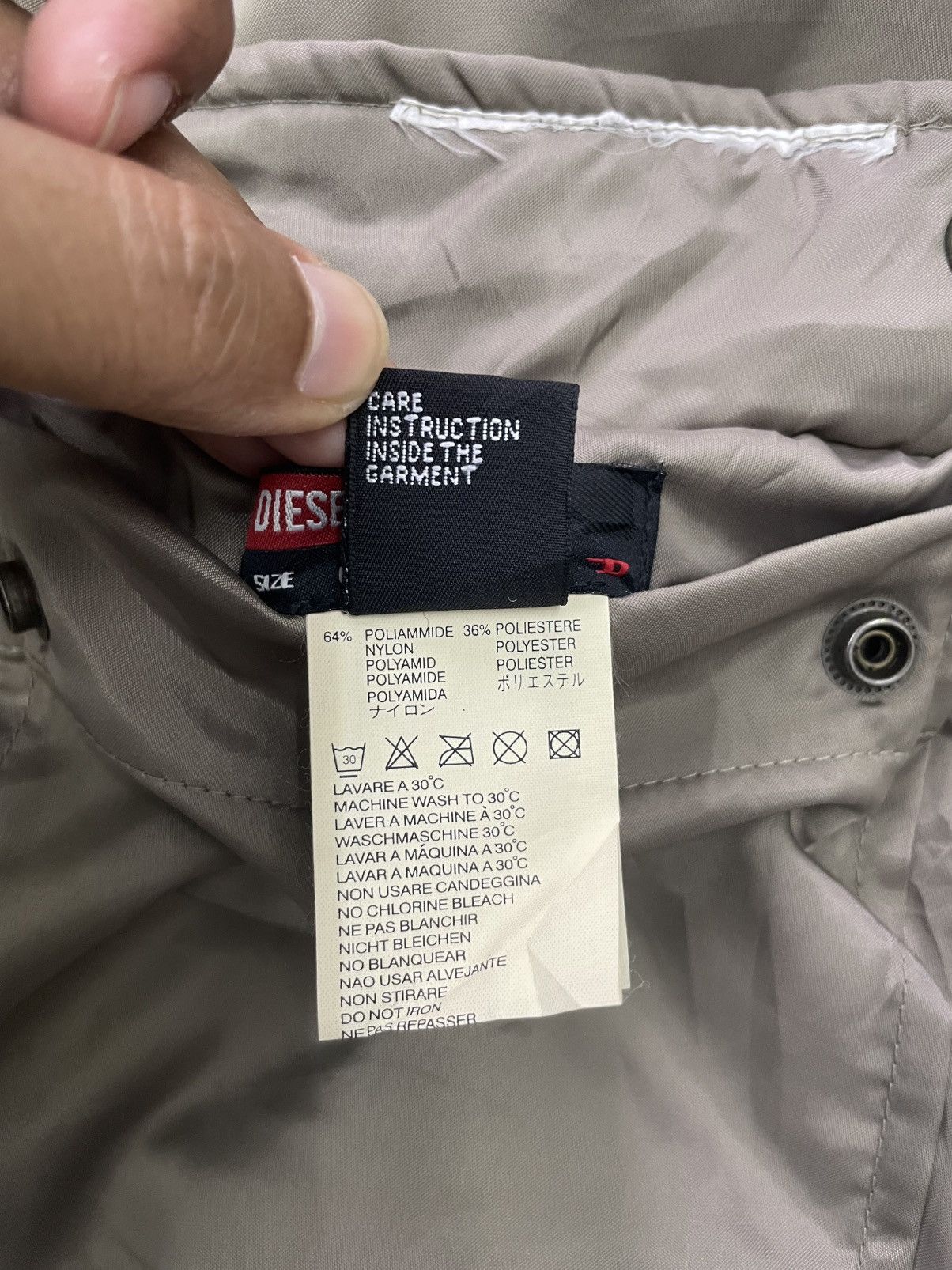 Diesel Only The Brave European Tour SECURITY Diesel Reverse Jacket Size US L / EU 52-54 / 3 - 18 Thumbnail