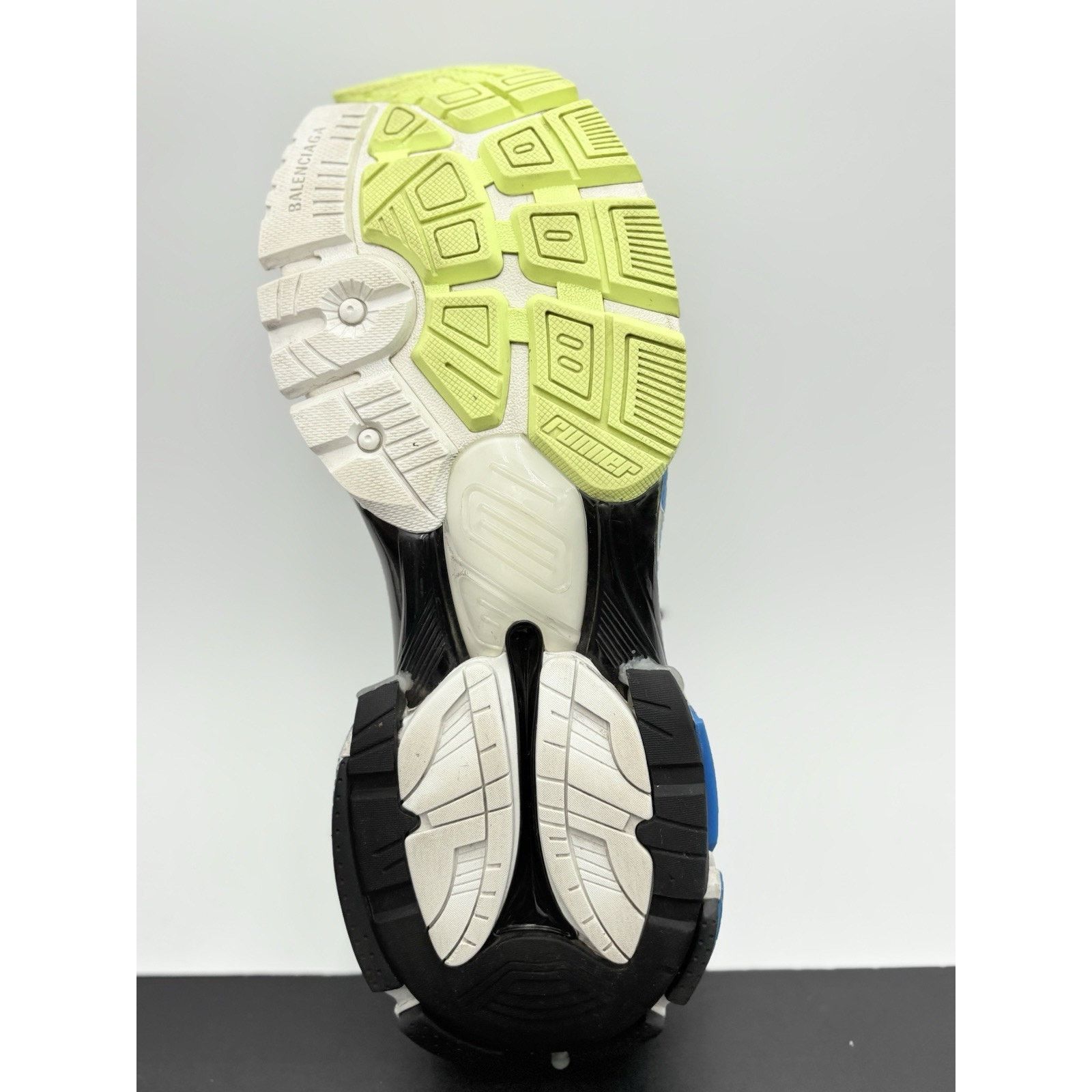 Balenciaga Balenciaga Runner ' White Yellow Blue ' EXCELLENT CONDITION! Size US 12 / EU 45 - 13 Thumbnail