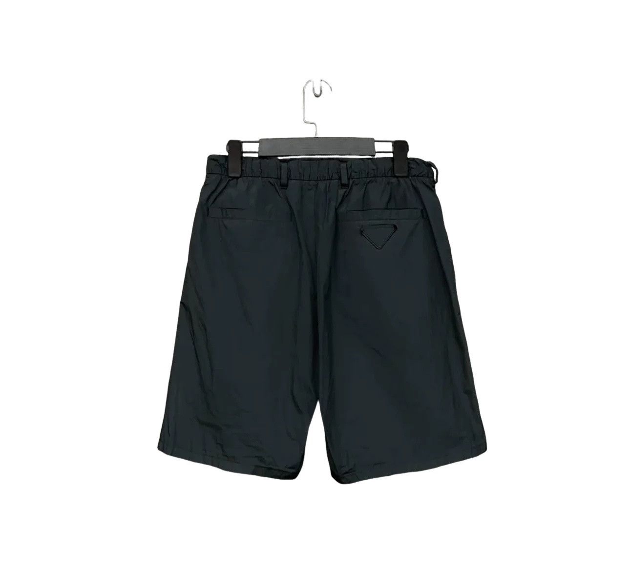 Prada Prada Triangle Logo Nylon Shorts 46 Size US 30 / EU 46 - 1 Thumbnail