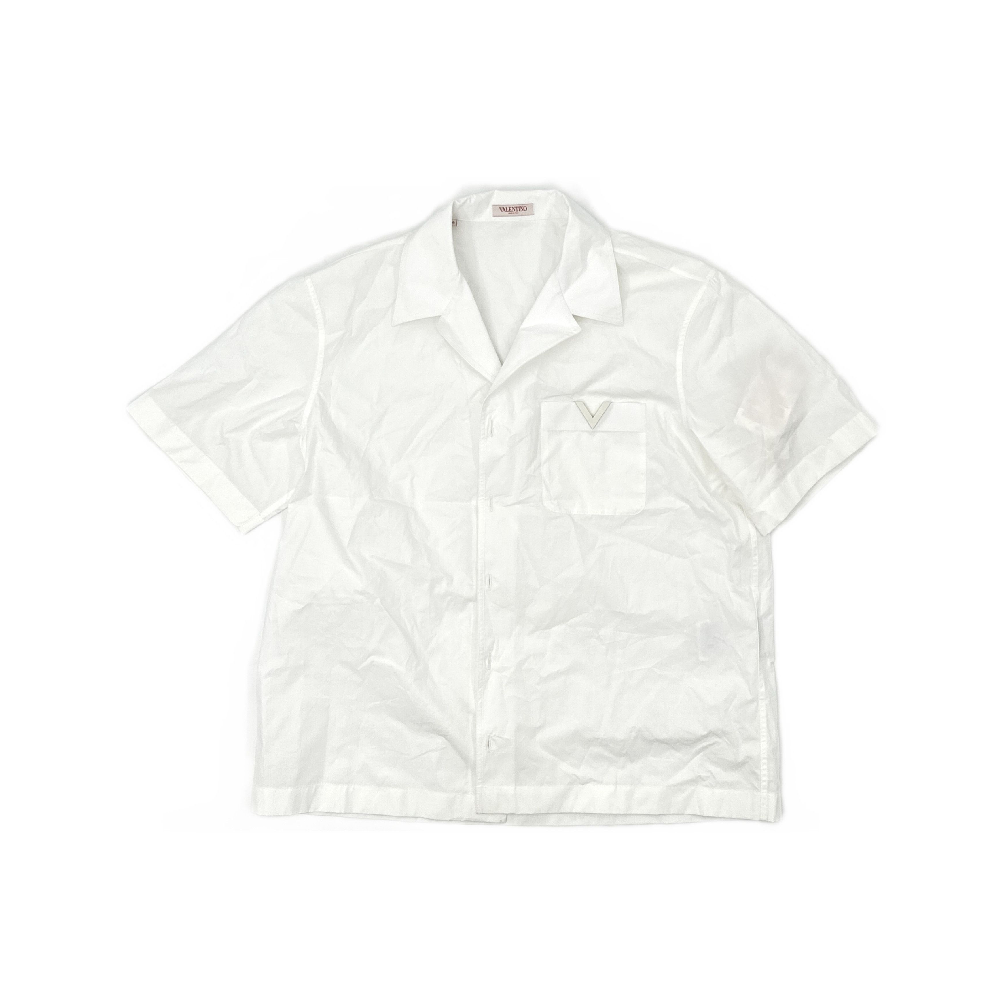 Valentino Valentino Logo Patch Button Up Shirt Size S Size US S / EU 44-46 / 1 - 1 Thumbnail