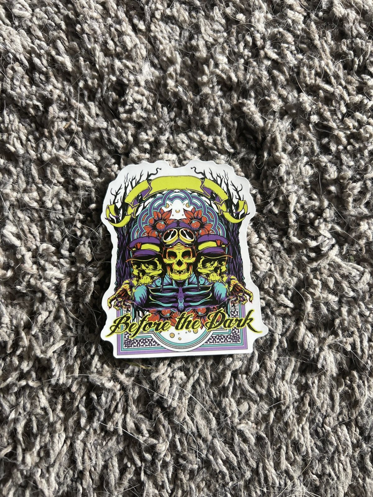 Hypebeast × Vintage Death Squad Before The Dark Sticker Size ONE SIZE - 1 Thumbnail