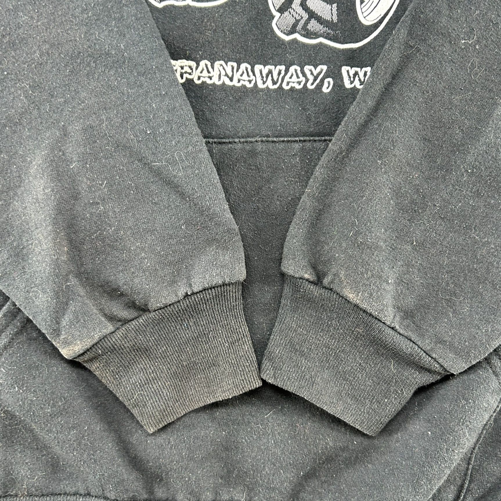 Port & Company VINTAGE Jeepers Hoodie Mens S Black Pullover Hooded Off Road Jeep Trail Crawler Y2K Size US S / EU 44-46 / 1 - 3 Thumbnail