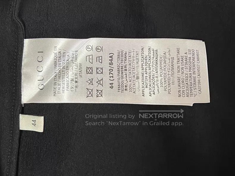 Gucci Gucci Short-sleeved shirt Size US S / EU 44-46 / 1 - 7 Thumbnail