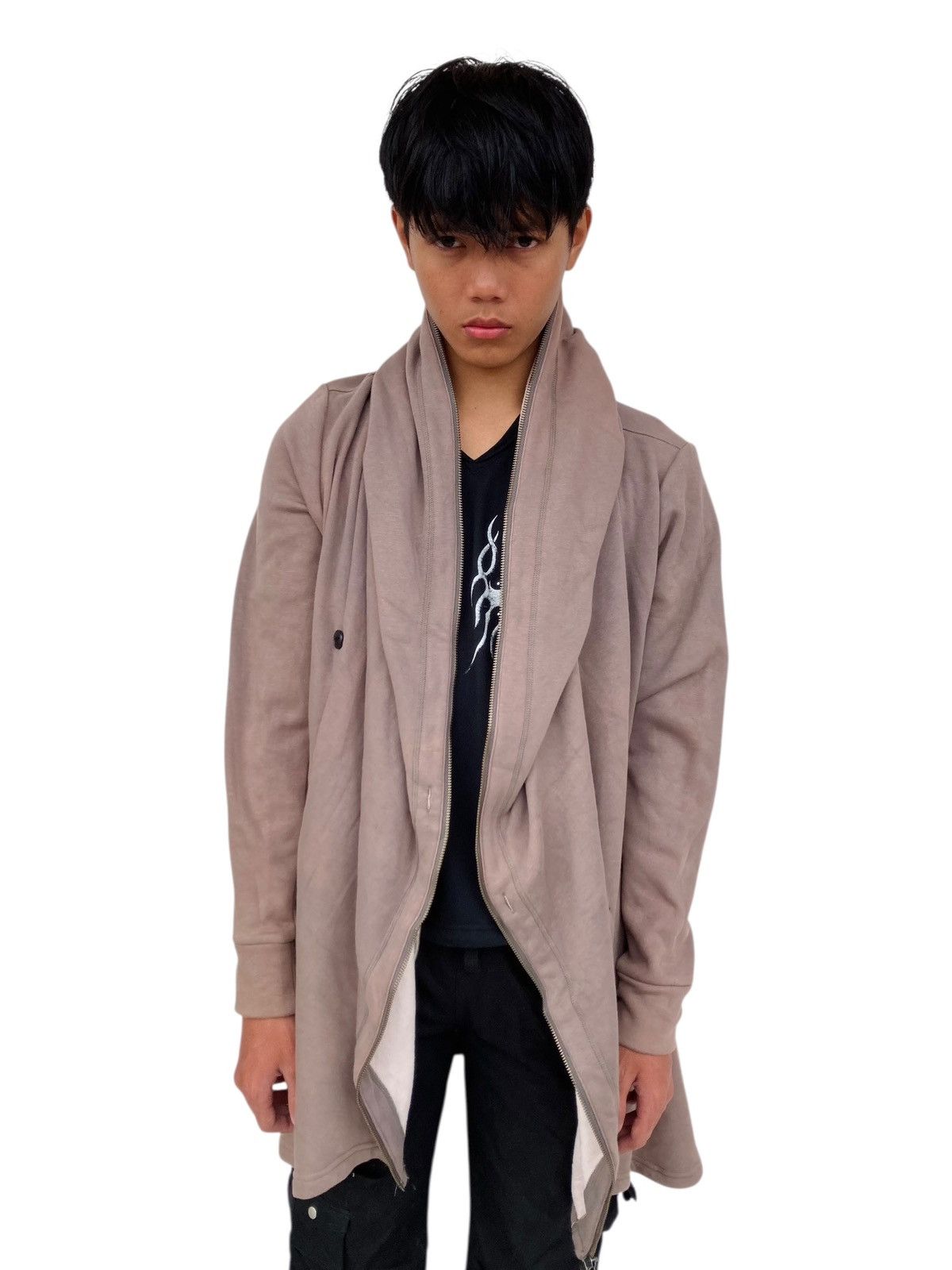 If Six Was Nine 2000s Tornado Mart - Gimp Cape/Robe Zip Hoodie Size US M / EU 48-50 / 2 - 3 Thumbnail