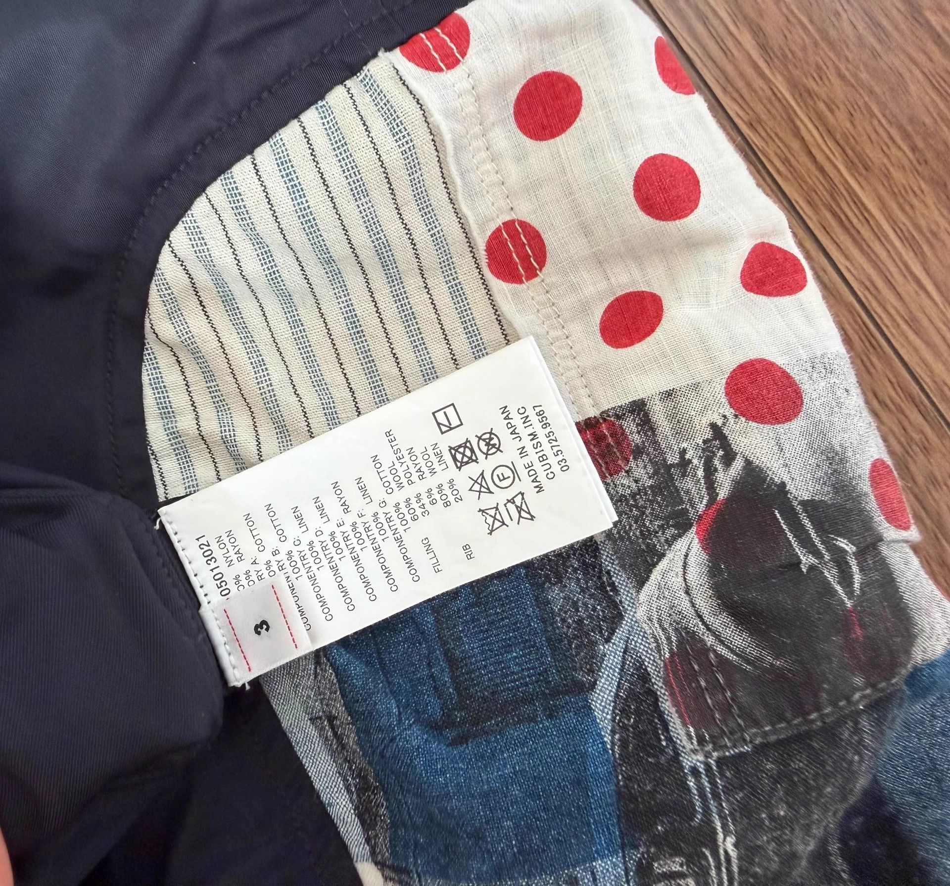 Visvim VISVIM THORSON JKT COLLAGE 19SS MA-1 Dip-Dye NAVY 3 Size US L / EU 52-54 / 3 - 4 Thumbnail