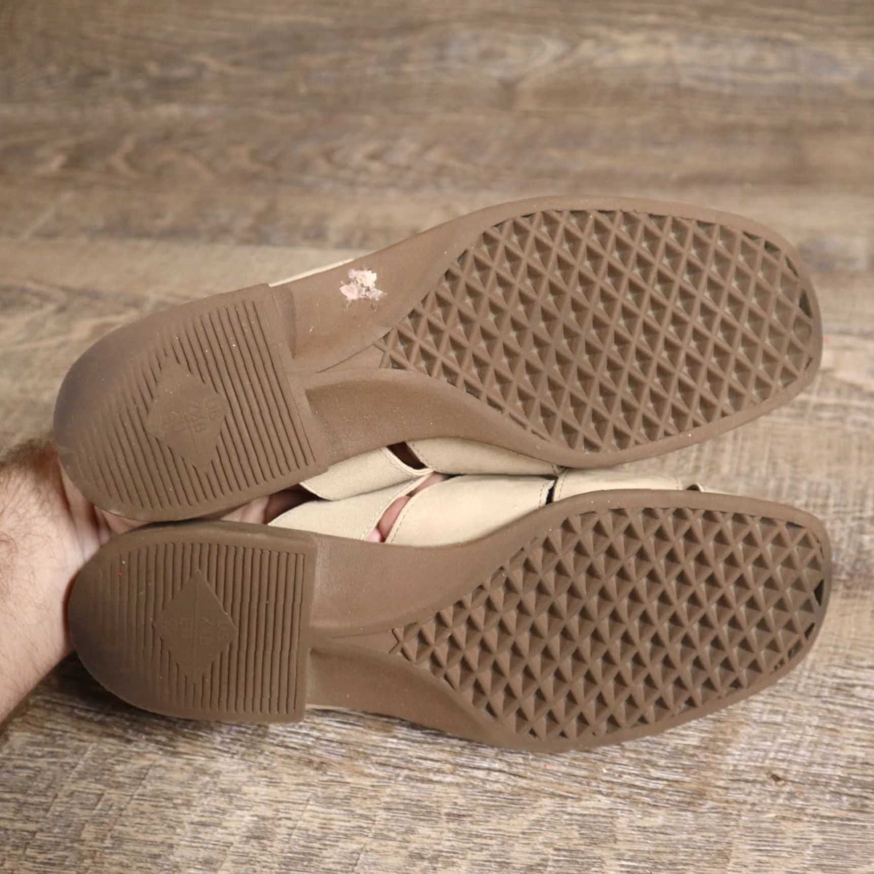 Vintage VINTAGE Shoes Women Slide Sandal Leather Brown Buckle Elegant Retro 90s Men B Size US 8 / IT 38 - 5 Thumbnail