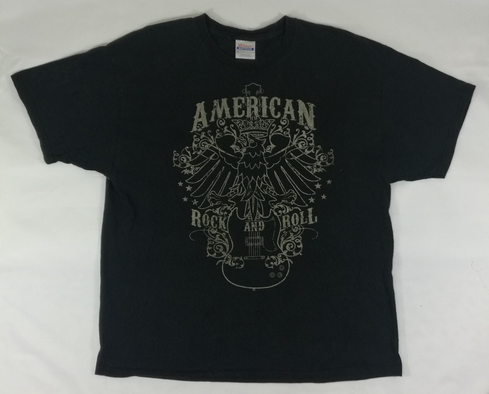 Hanes Vintage Hanes American Rock & Roll T Shirt Size US XL / EU 56 / 4 - 1 Thumbnail