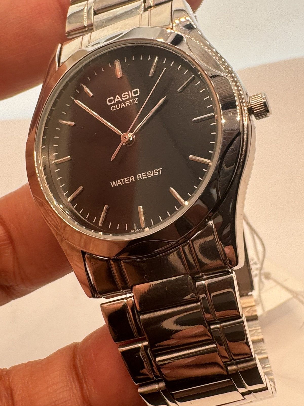 Casio Casio Watch Stainless Steel, 37mm Diameter, Brand New Size 38 - 2 Thumbnail