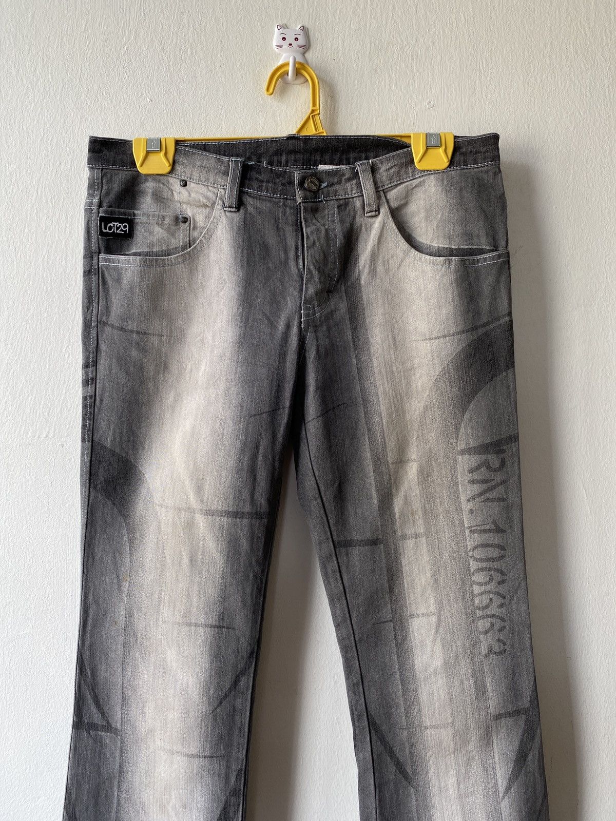 If Six Was Nine × Japanese Brand × Tornado Mart Japanese Brand Lot Twenty Nine Flare Denim Size US 29 - 5 Thumbnail