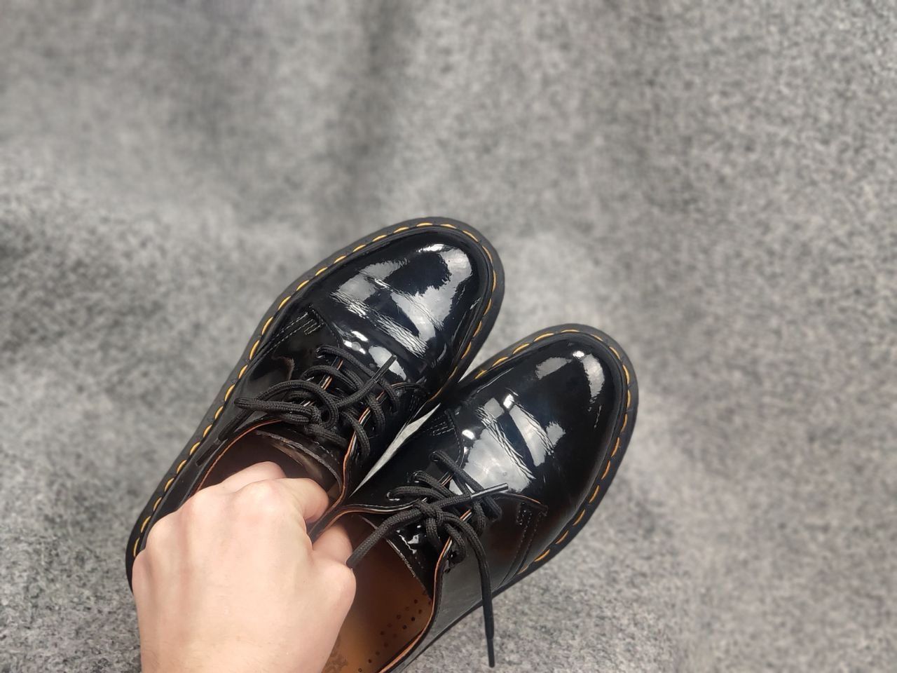 Dr. Martens Dr. Martens 1461 Classic Patent Leather Oxford Shoes Boots Size US 7 / IT 37 - 13 Thumbnail