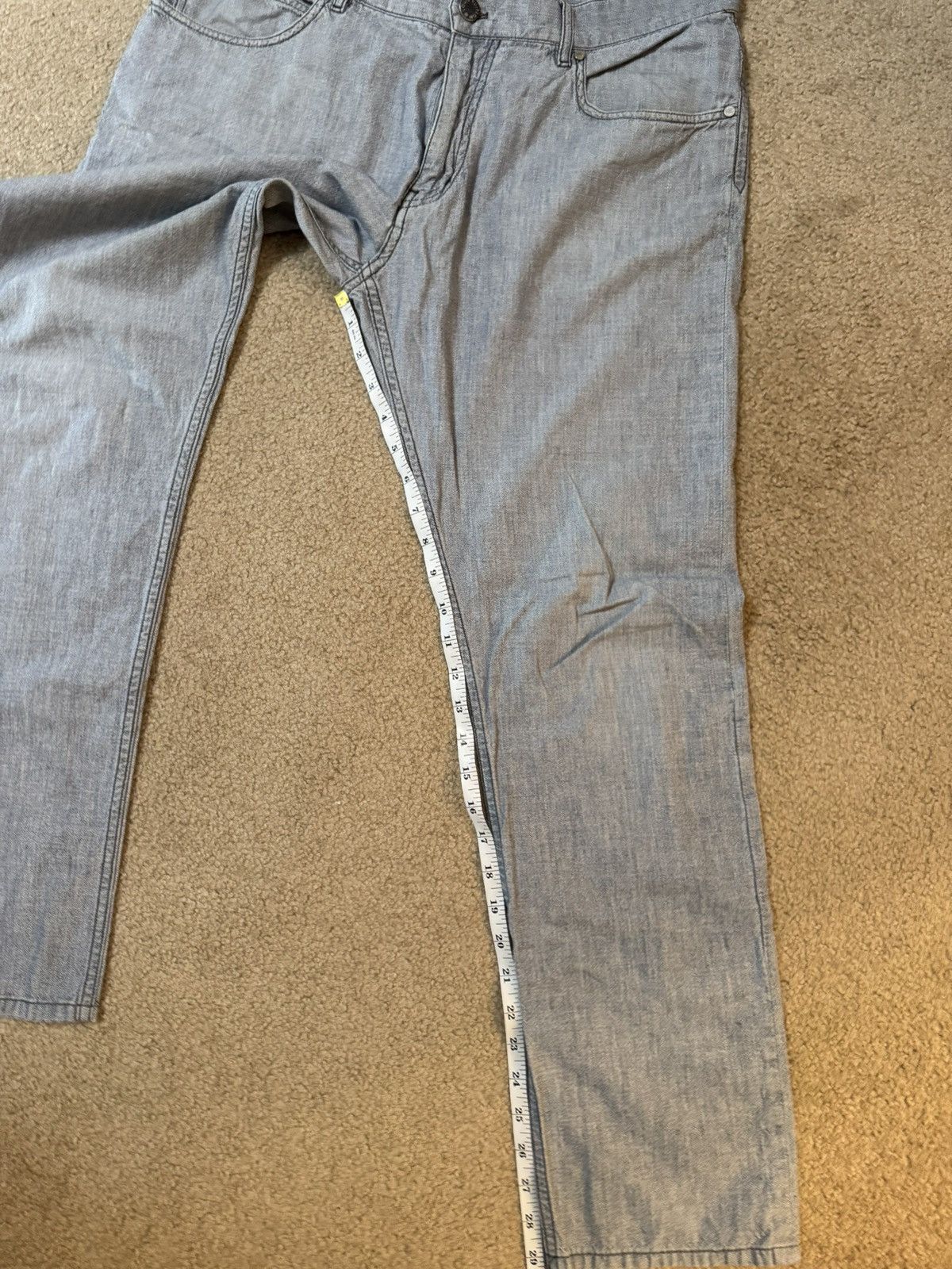 Louis Vuitton LV Lightweight Selvedge Denim Size US 34 / EU 50 - 6 Thumbnail