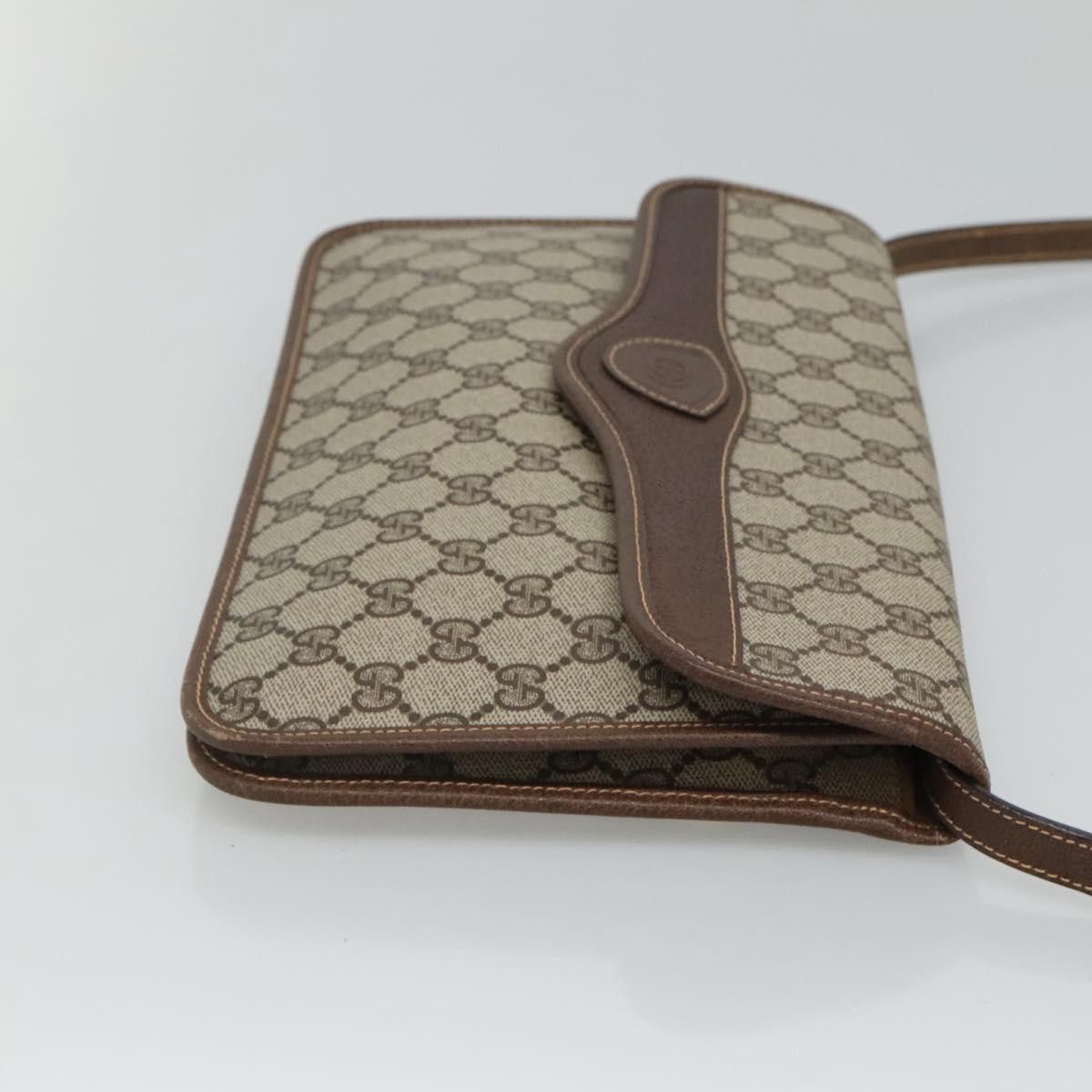 Gucci GUCCI GG Supreme Shoulder Bag Pvc Beige 004 904 004 904 Size ONE SIZE - 4 Thumbnail
