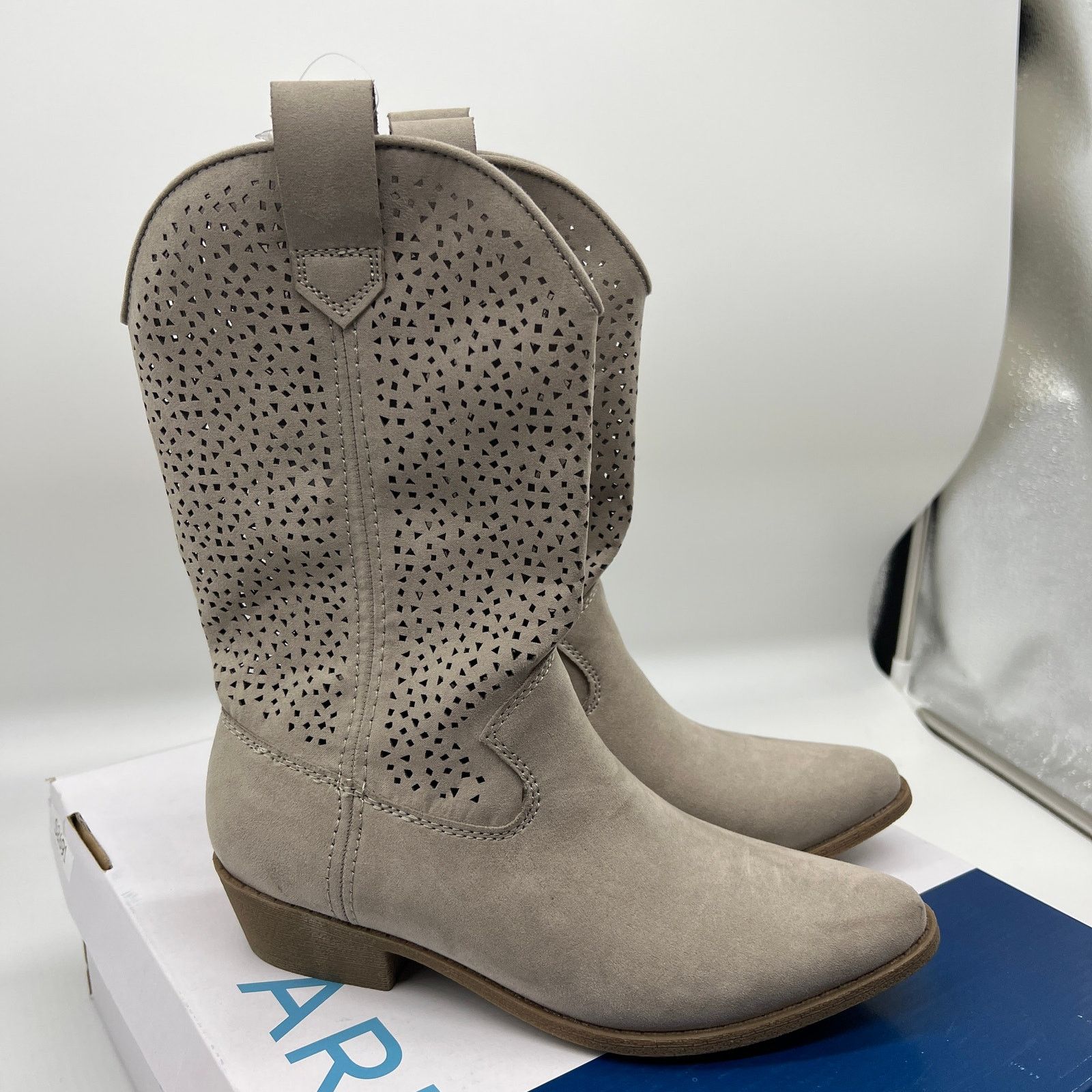 Other Arizona Jean Co Womens Western Heel Bootie Size US 6 / IT 36 - 2 Thumbnail