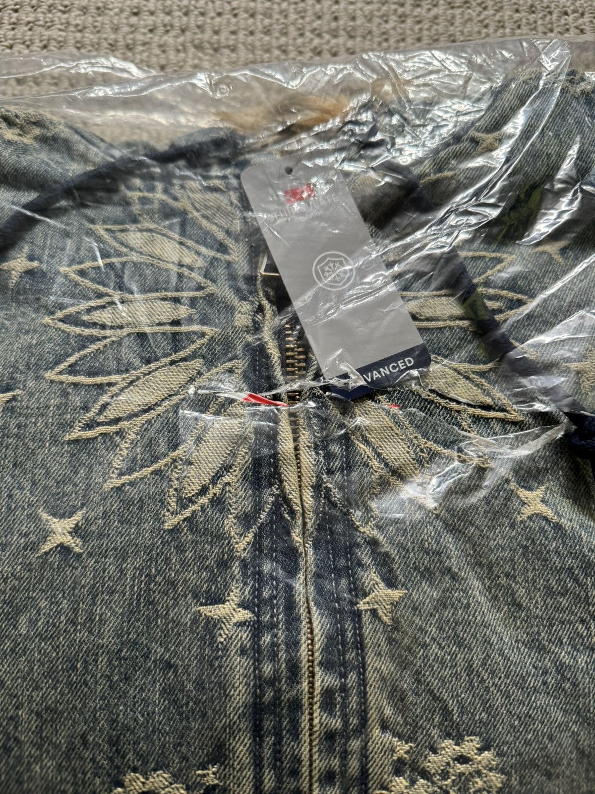 Supreme Bandana Jacquard Denim Hooded Work Jacket Size US L / EU 52-54 / 3 - 2 Thumbnail