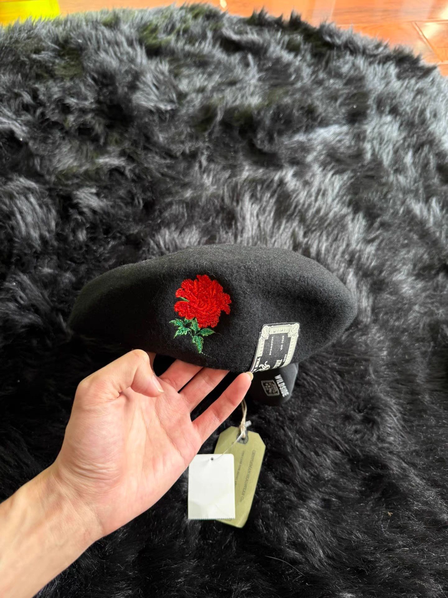 THE H.W.DOG&CO. The H.W.Dog & Co. × Wildside Yohji Beret。 Q17 Size ONE SIZE - 1 Thumbnail