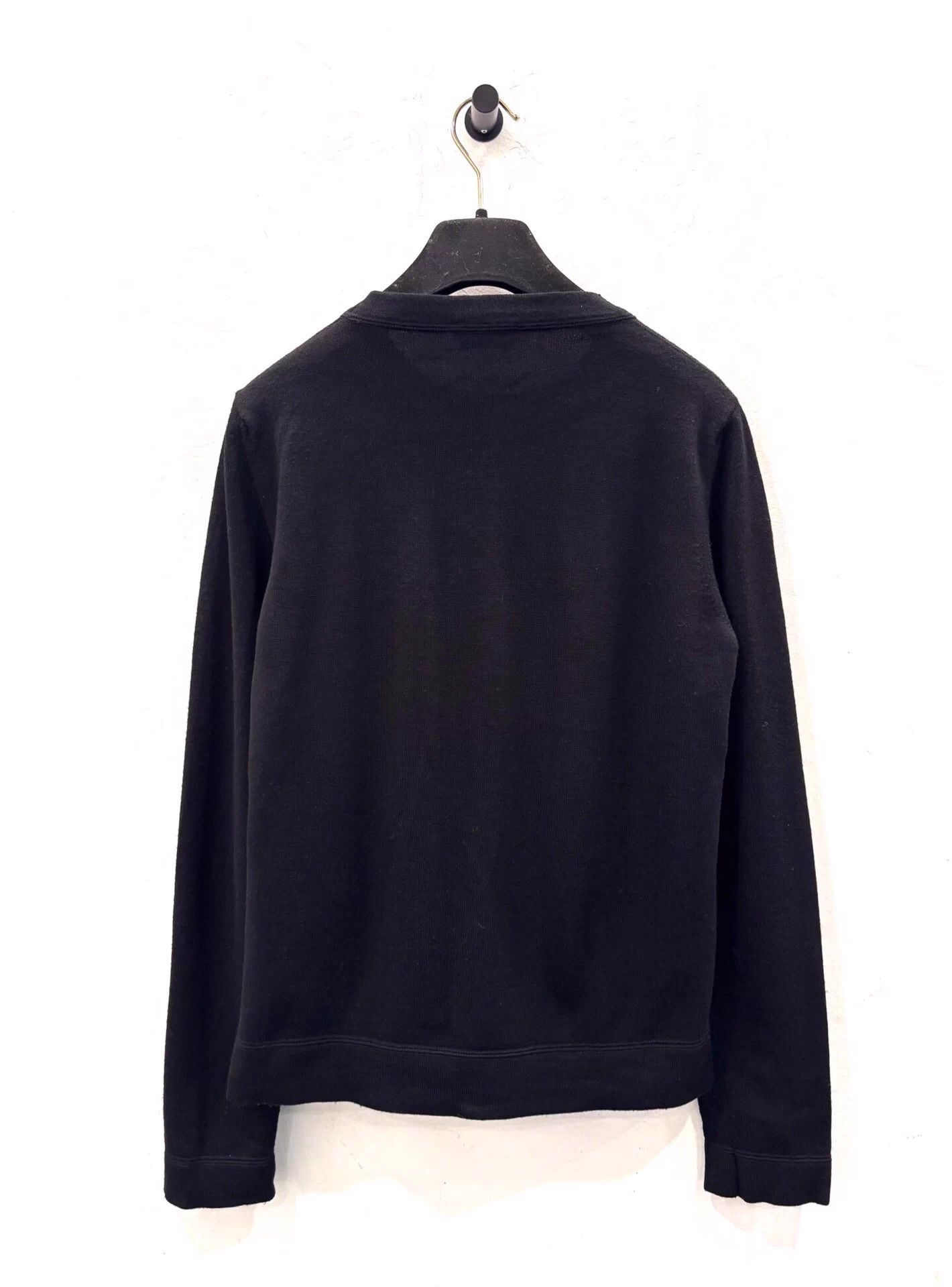 Fendi Fendi Bag Bugs Pompom Logo Wmn's Black Sweatshirt Size M / US 6-8 / IT 42-44 - 3 Thumbnail