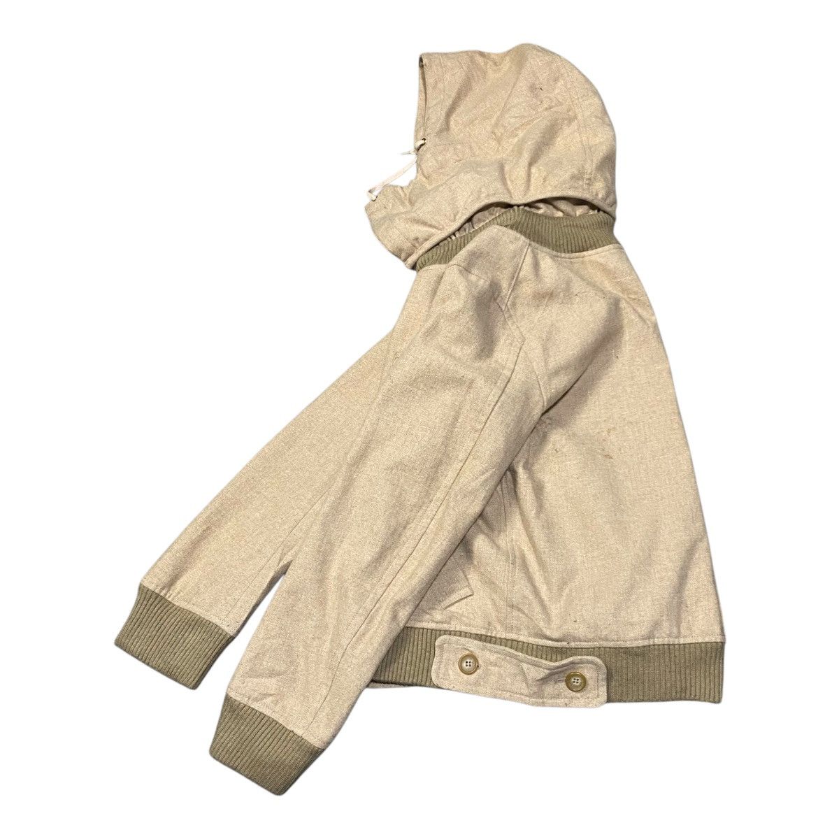 Issey Miyake × mercibeaucoup ISSEY MIYAKE MERCIBEAUCOUP WOOL BOMBER JACKET Size US L / EU 52-54 / 3 - 6 Thumbnail