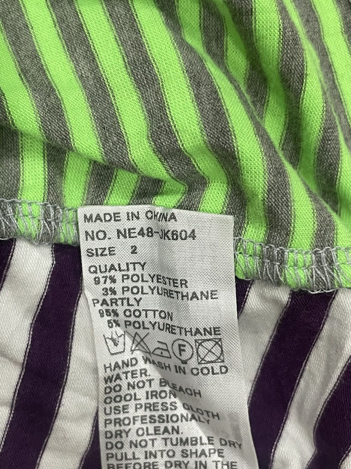 Ne-Net Ne-net stripped pocket t shirt Size M / US 6-8 / IT 42-44 - 5 Thumbnail